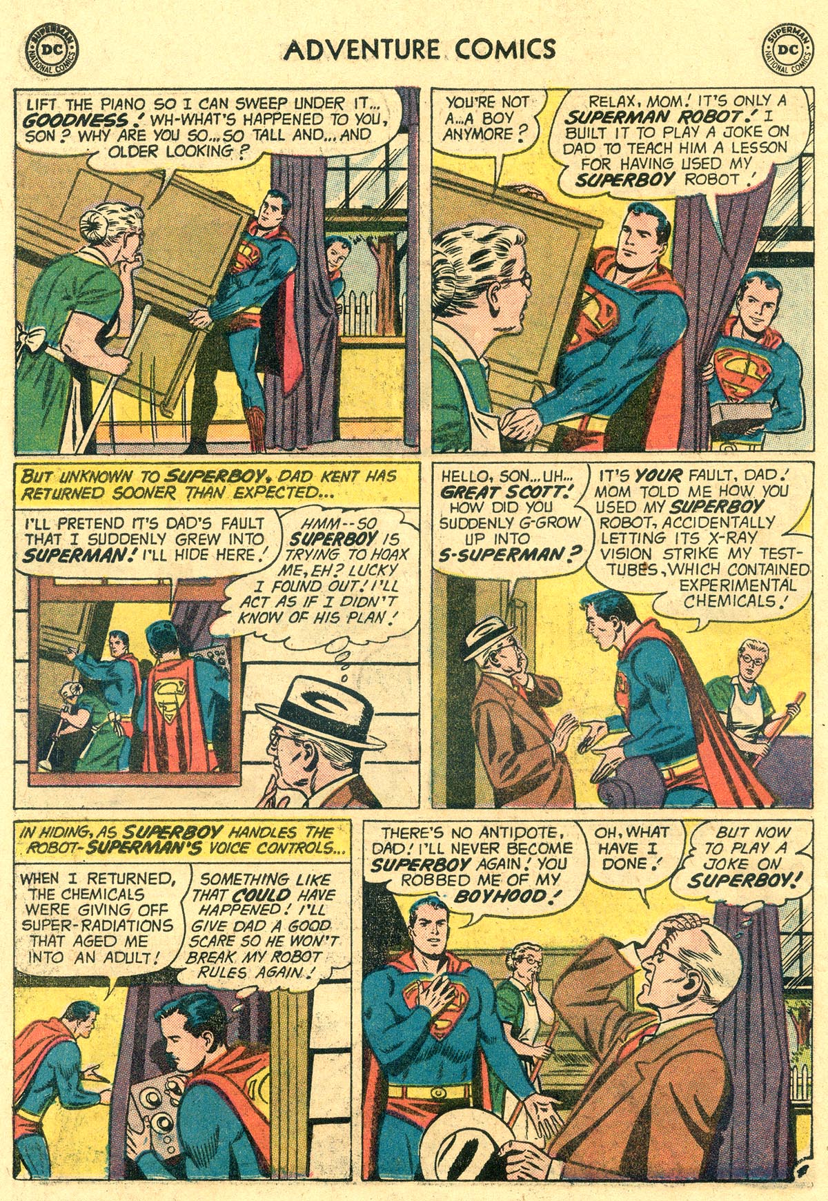 Read online Adventure Comics (1938) comic -  Issue #265 - 6