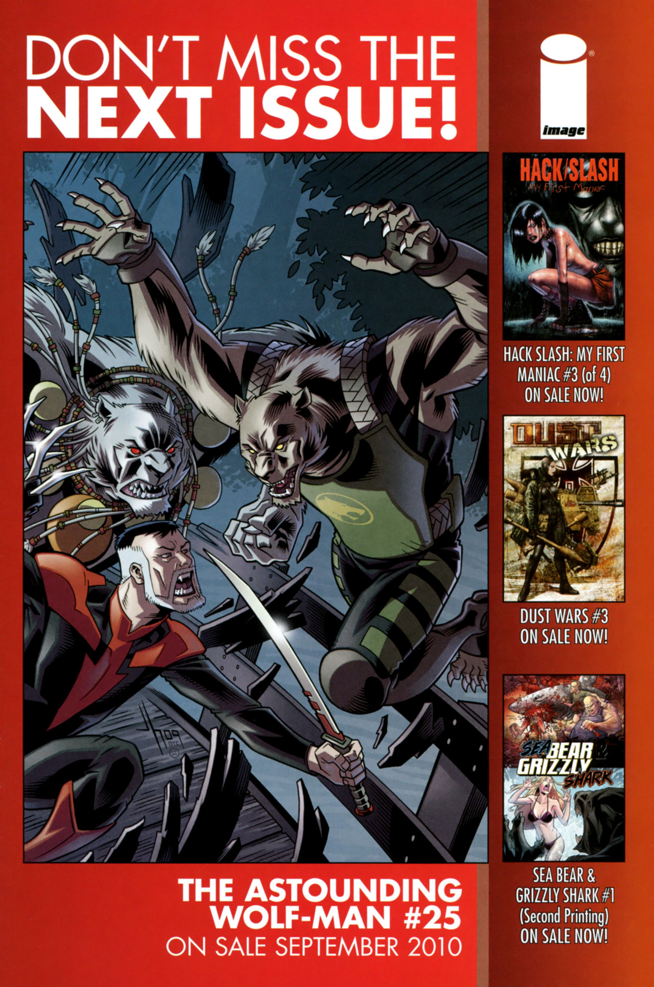 Read online The Astounding Wolf-Man comic -  Issue #24 - 29