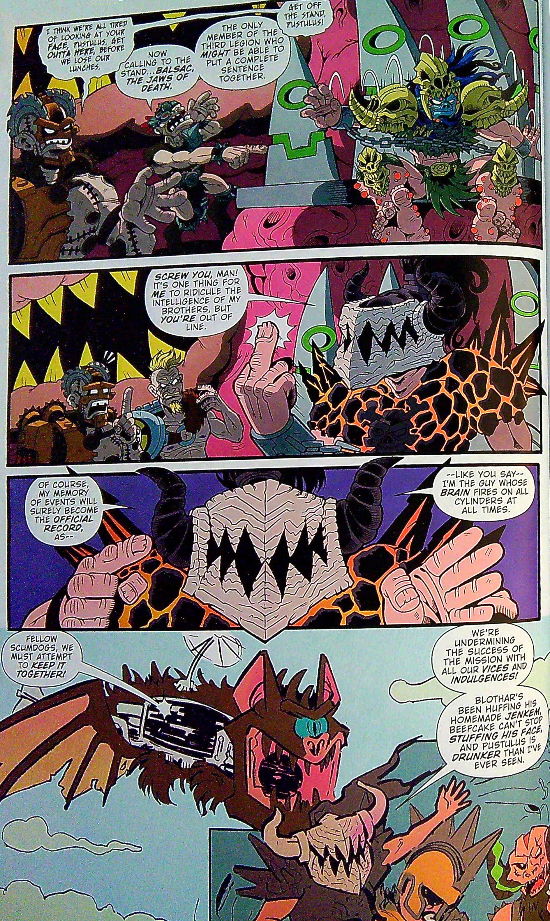 Read online GWAR: The Enormogantic Fail comic -  Issue # TPB - 62