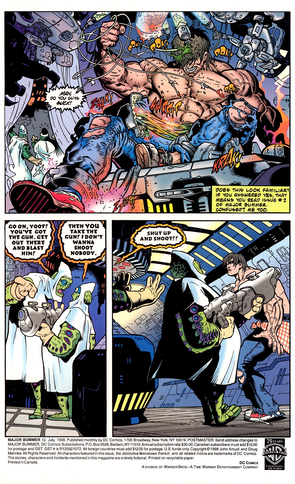 Read online Major Bummer comic -  Issue #12 - 2
