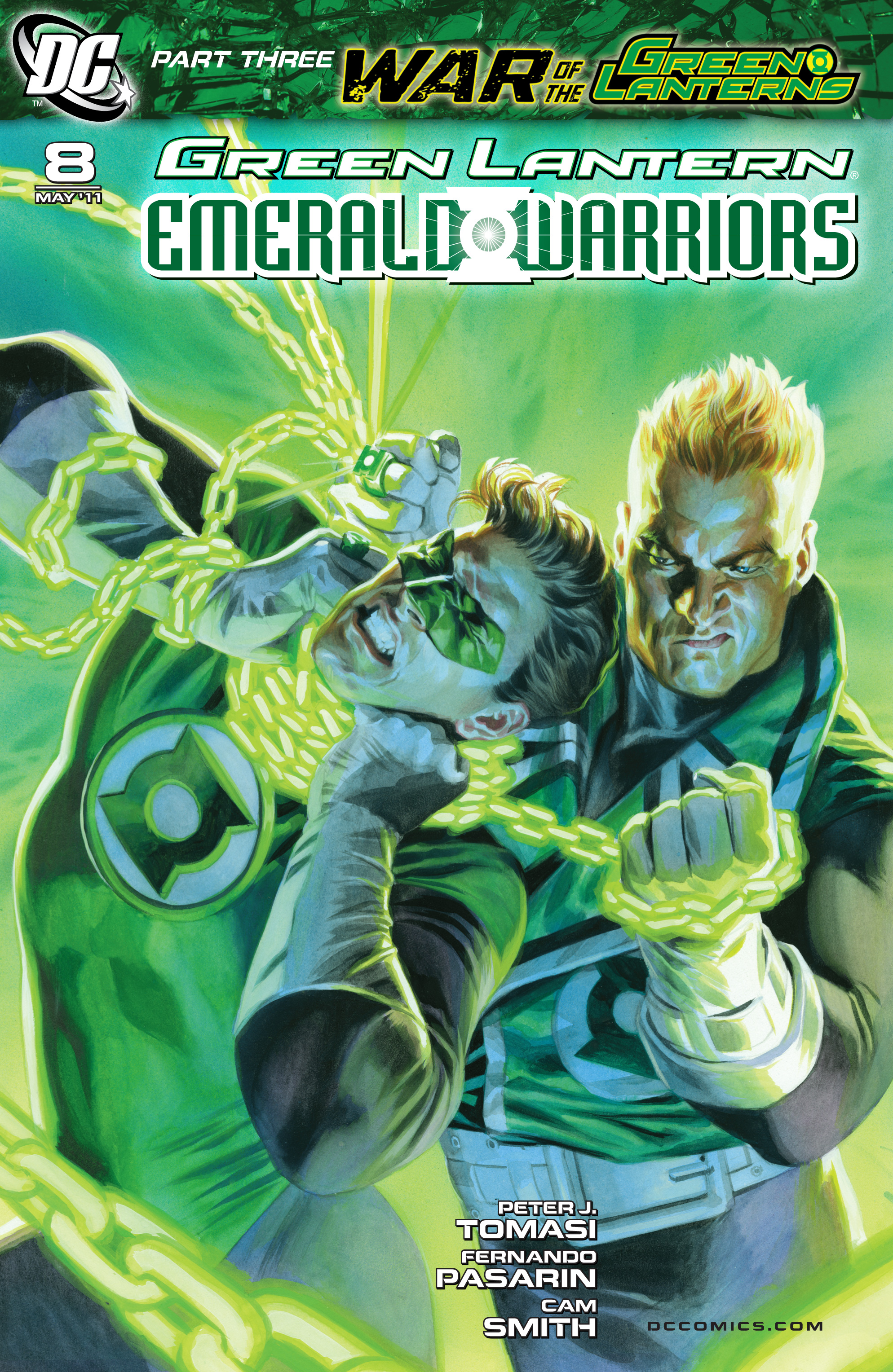 Read online Green Lantern: Emerald Warriors comic -  Issue #8 - 1