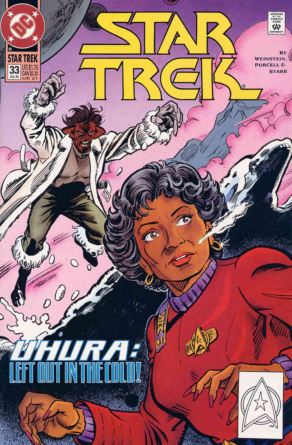 Read online Star Trek (1989) comic -  Issue #33 - 1