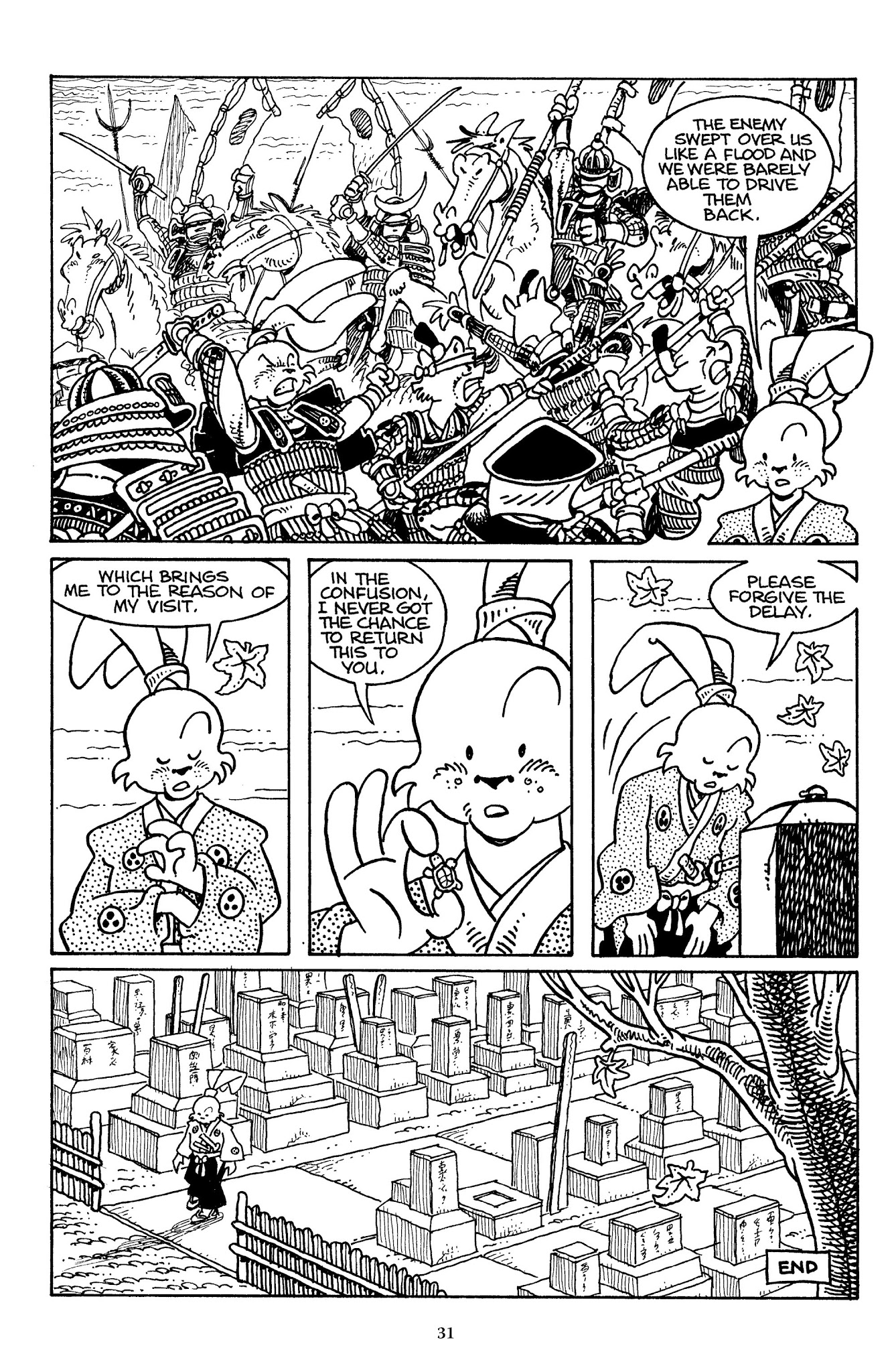 Read online The Usagi Yojimbo Saga comic -  Issue # TPB 3 - 31