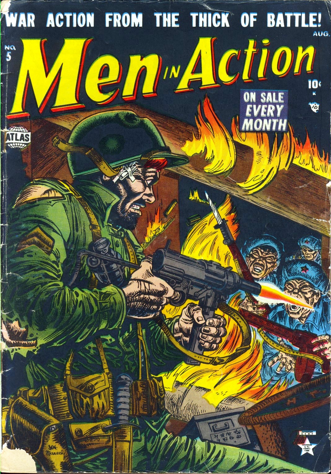 Read online Men in Action comic -  Issue #5 - 1