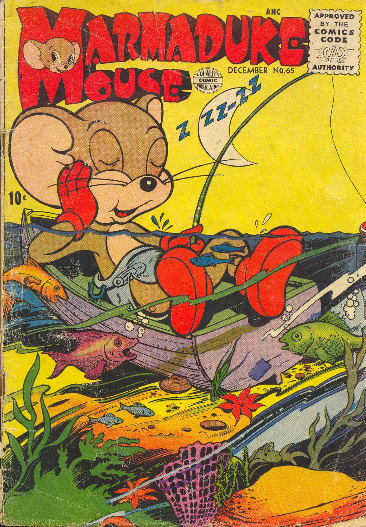Read online Marmaduke Mouse comic -  Issue #65 - 1