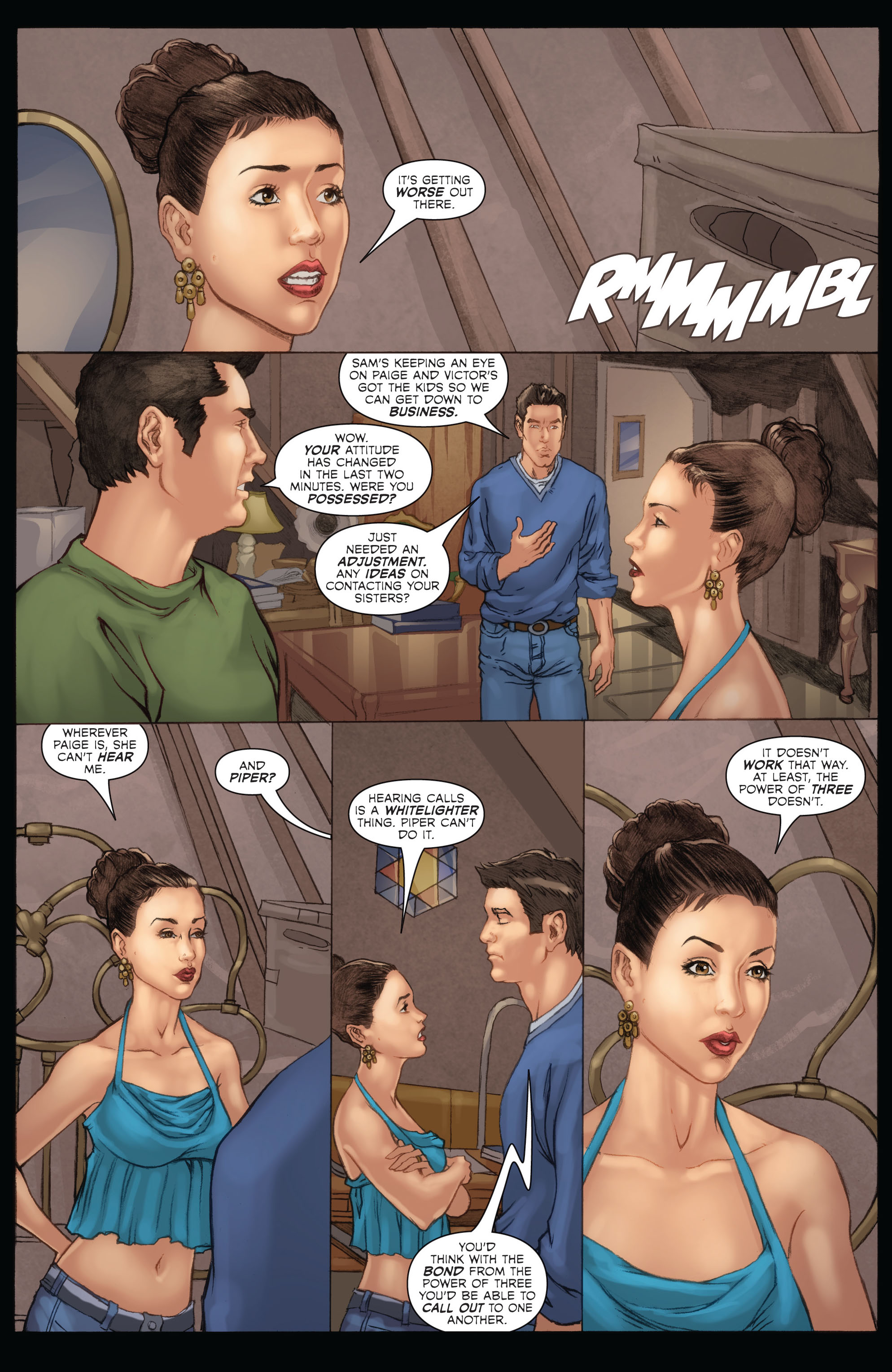 Read online Charmed comic -  Issue # _TPB 2 - 132
