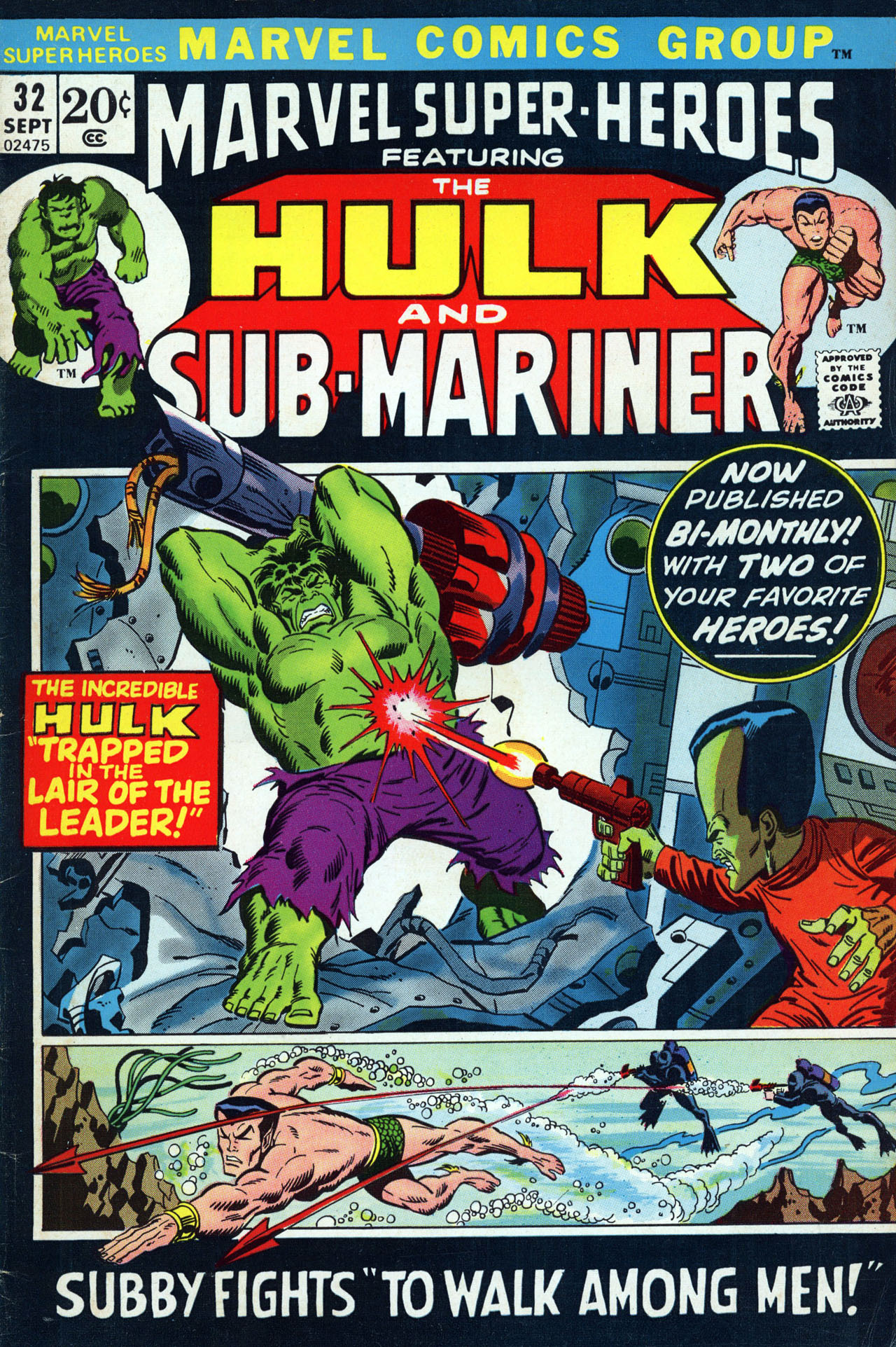 Read online Marvel Super-Heroes comic -  Issue #32 - 1