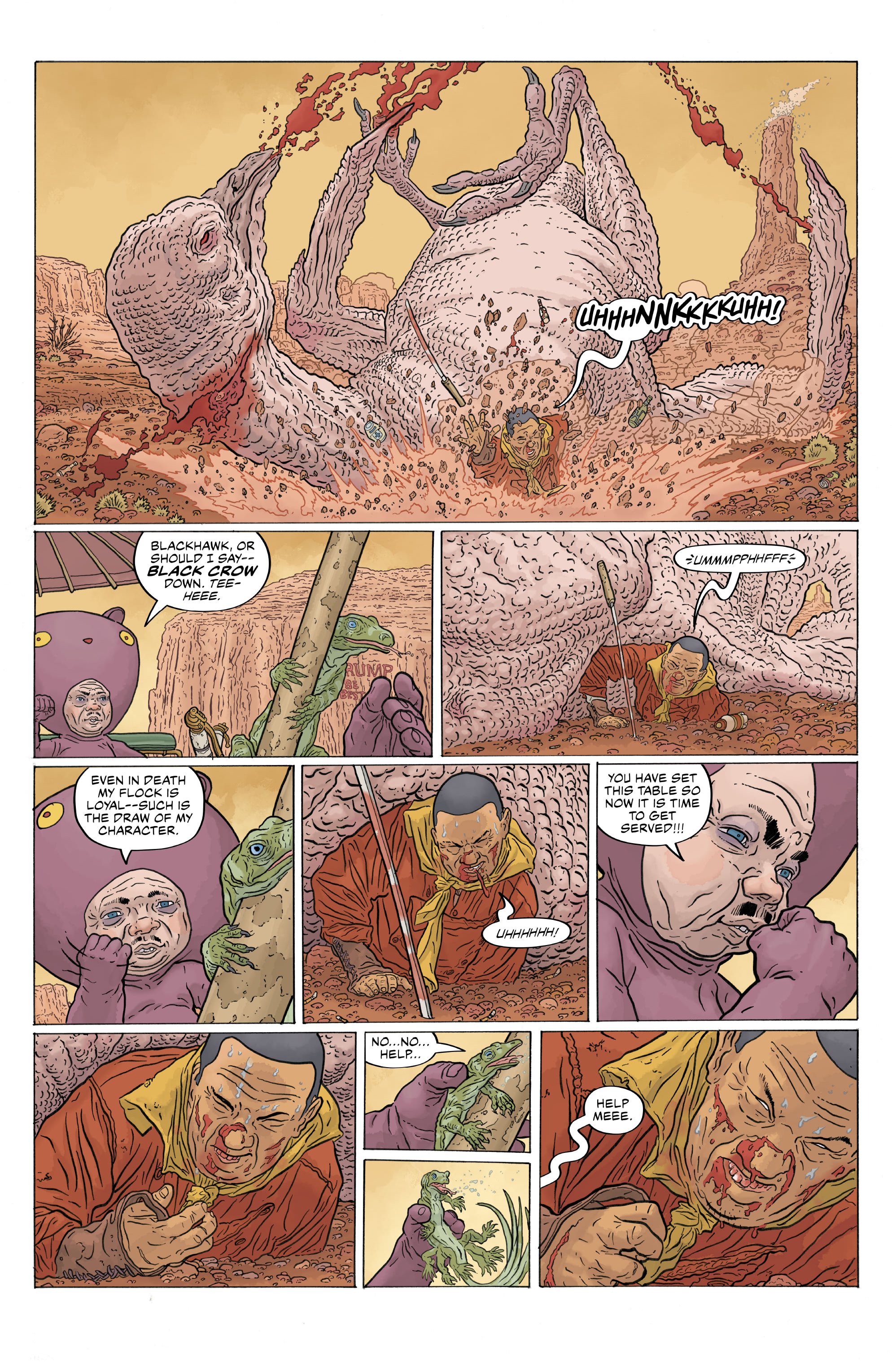 Read online Shaolin Cowboy: Cruel to Be Kin comic -  Issue #3 - 4