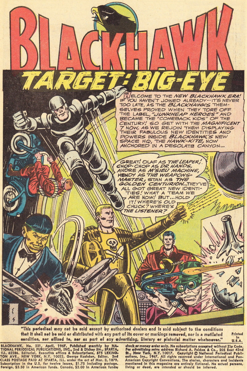 Blackhawk (1957) Issue #231 #123 - English 3