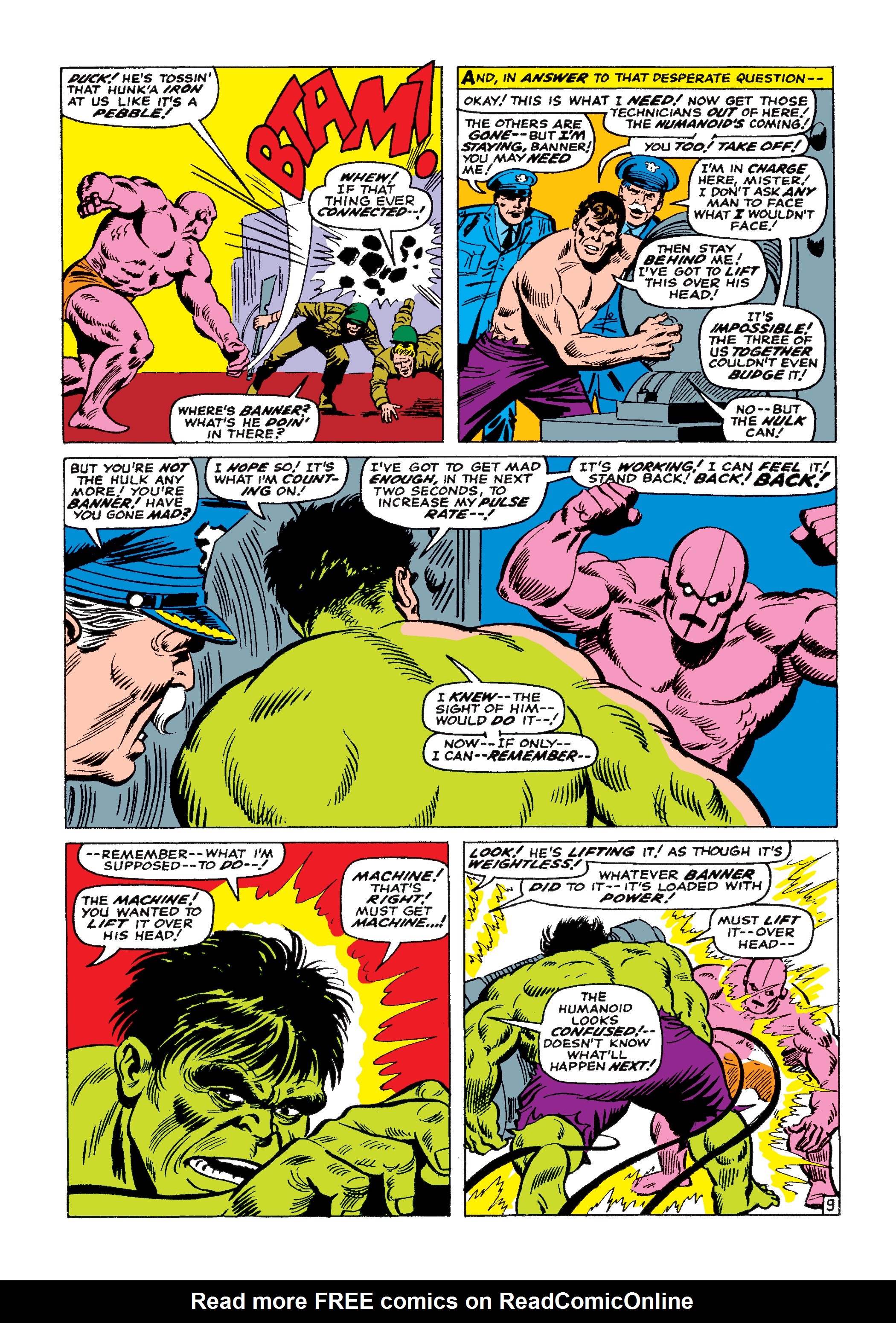 Read online Marvel Masterworks: The Incredible Hulk comic -  Issue # TPB 3 (Part 1) - 93