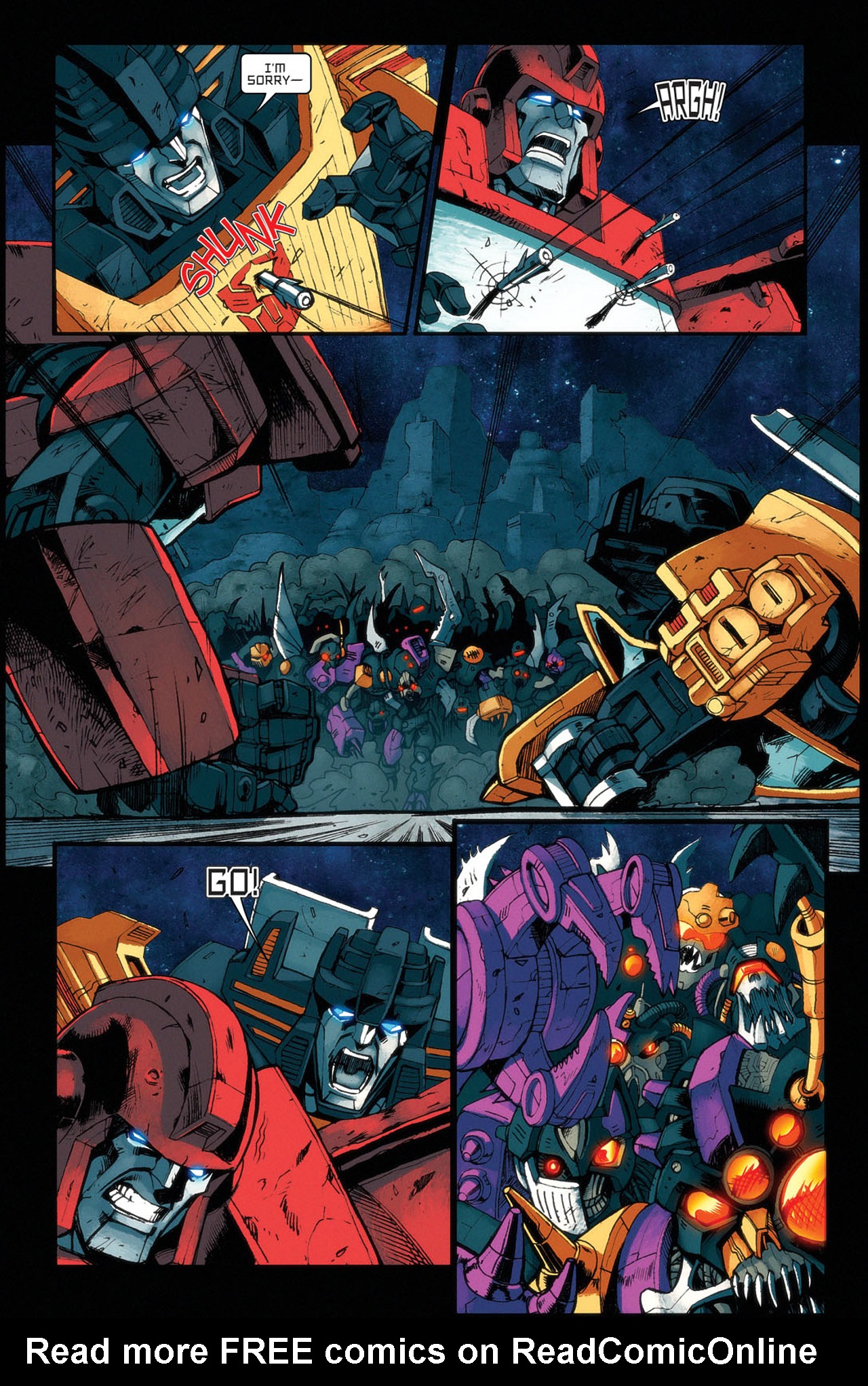 Read online The Transformers: All Hail Megatron comic -  Issue #8 - 22