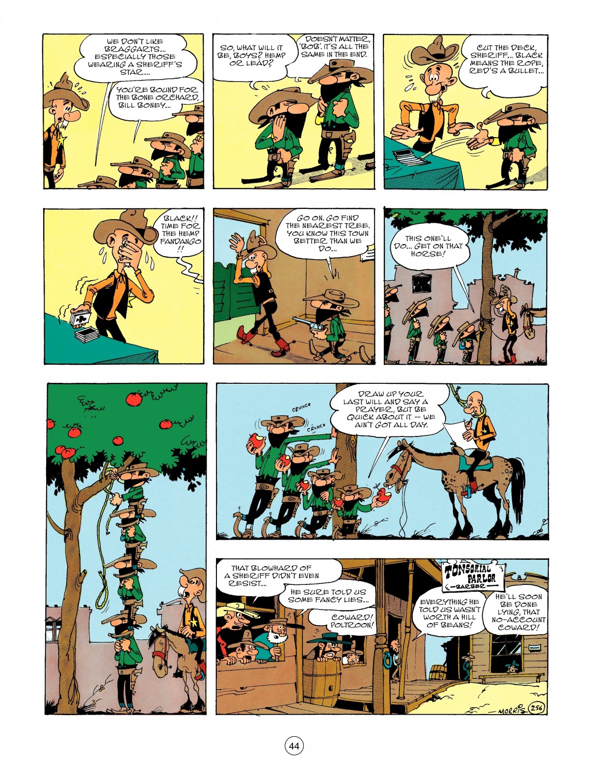 Read online A Lucky Luke Adventure comic -  Issue #47 - 44
