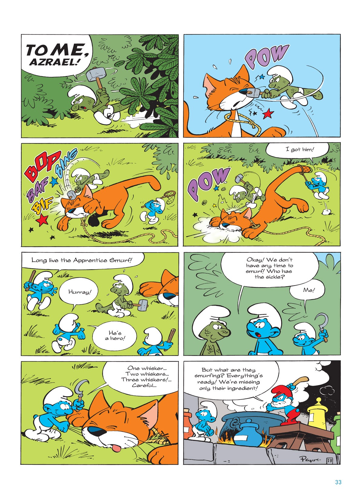 Read online The Smurfs comic -  Issue #8 - 33