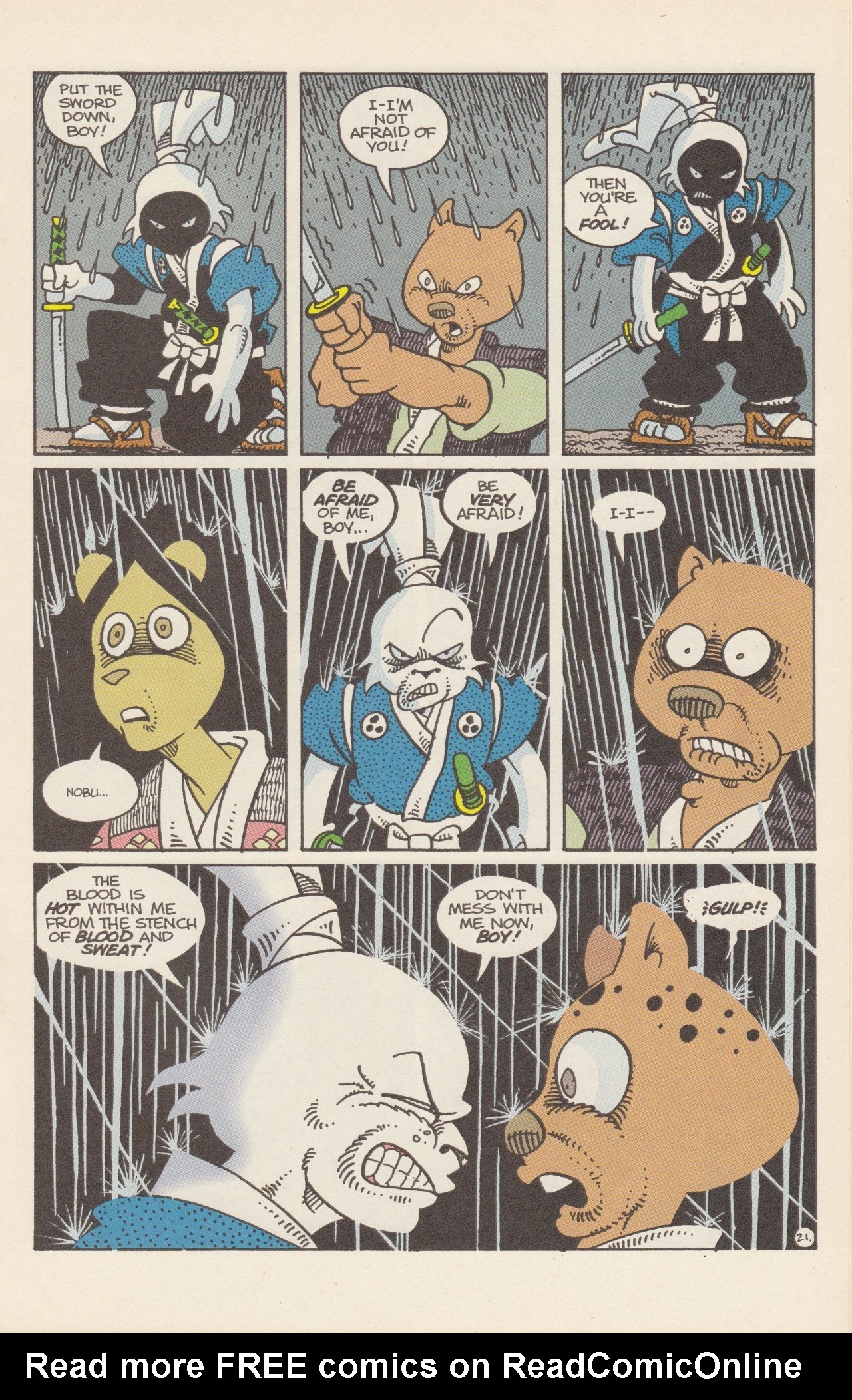 Read online Usagi Yojimbo (1993) comic -  Issue #5 - 23