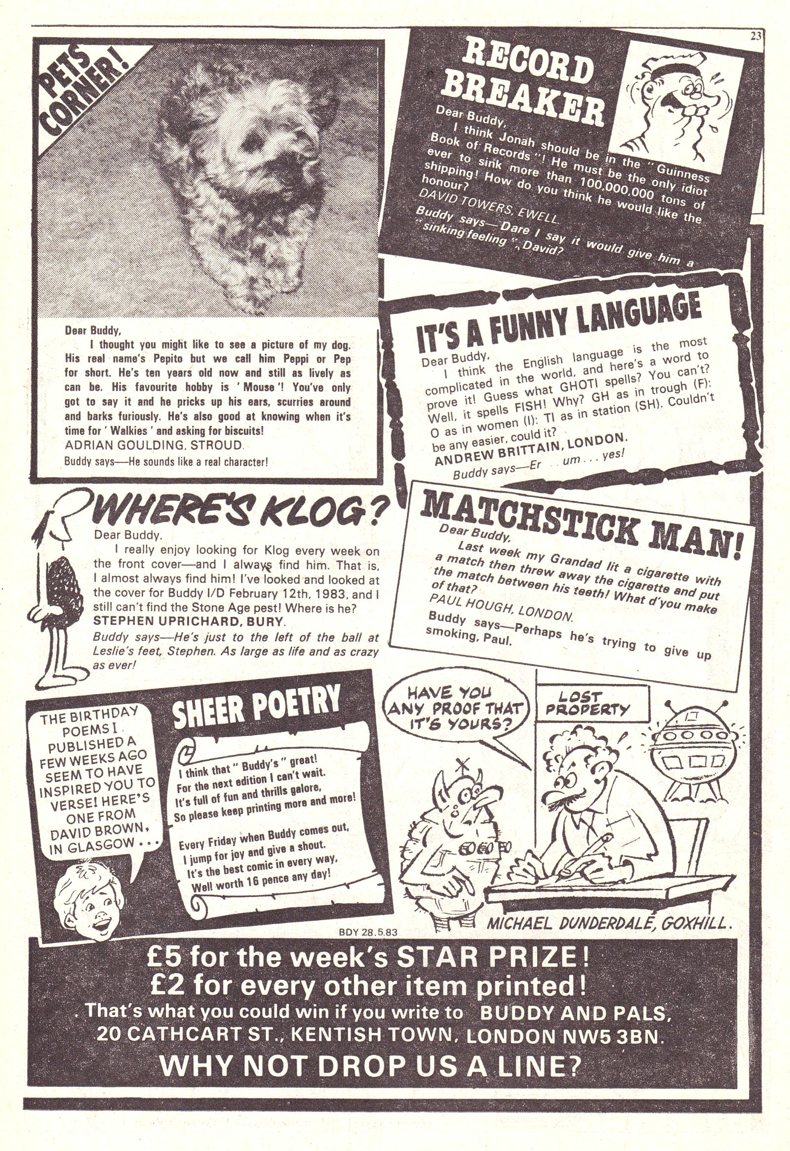 Read online Buddy comic -  Issue #120 - 22