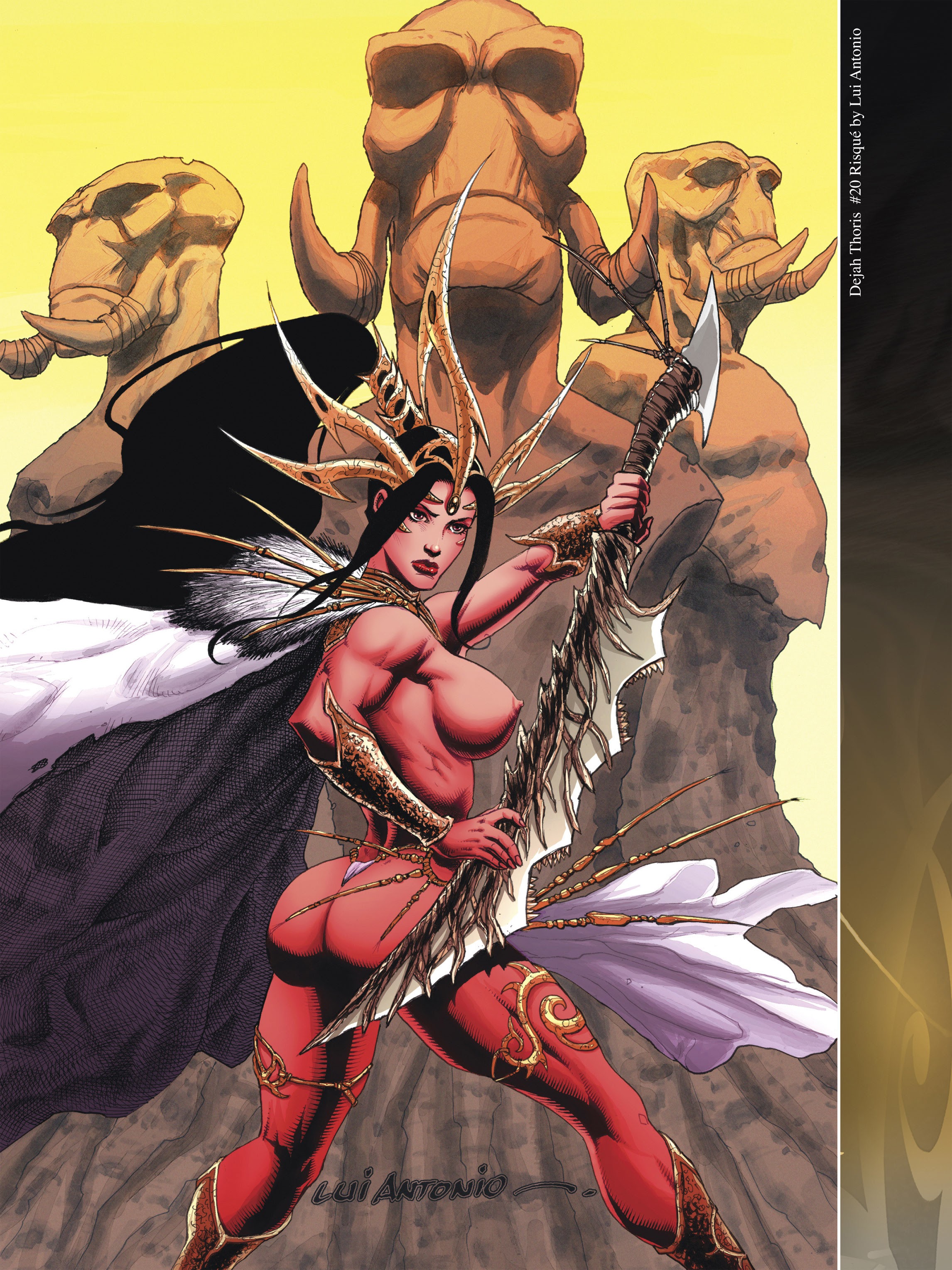 Read online The Art of Dejah Thoris and the Worlds of Mars comic -  Issue # TPB 1 (Part 1) - 93