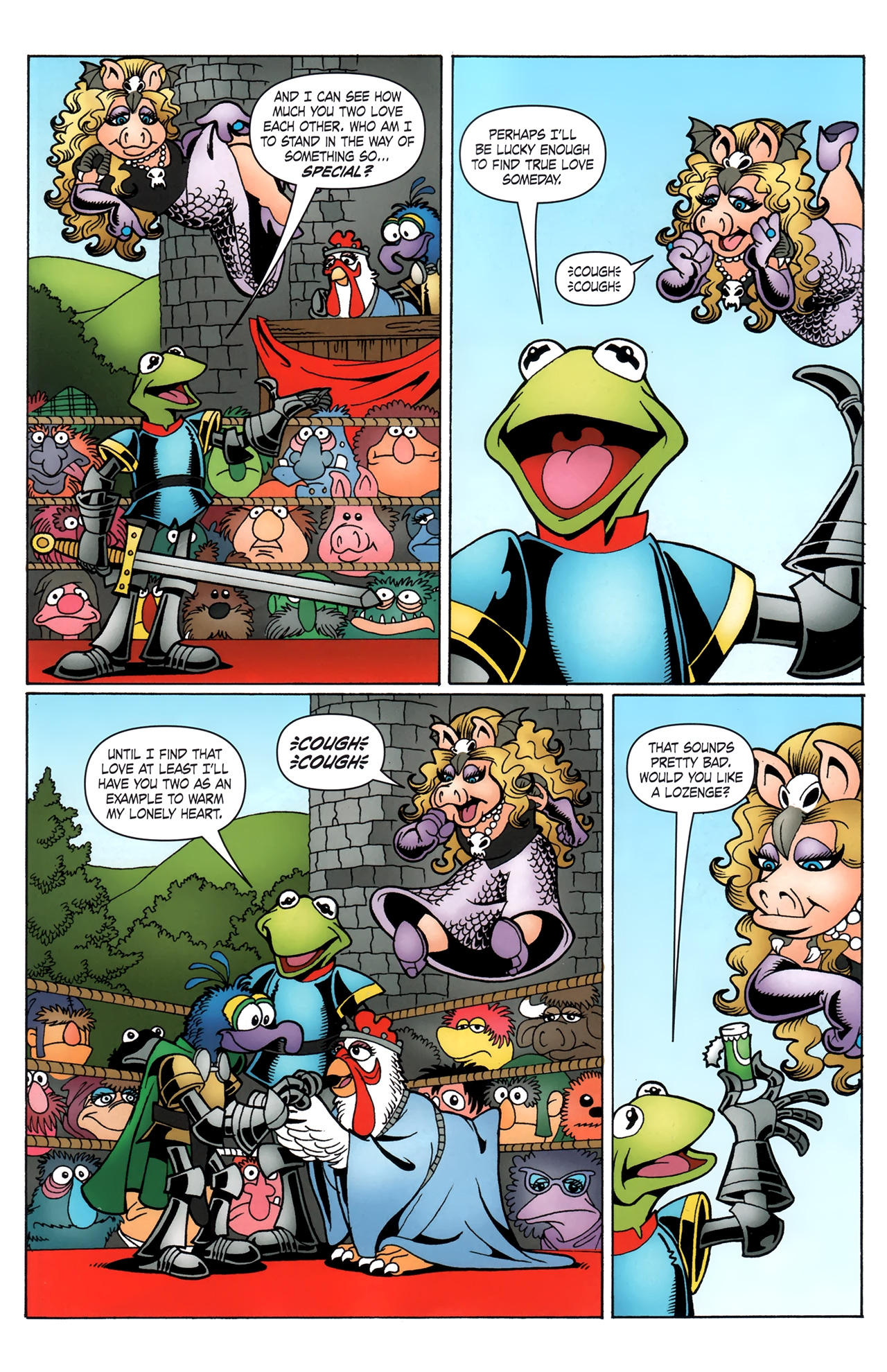 Read online Muppet King Arthur comic -  Issue #4 - 17