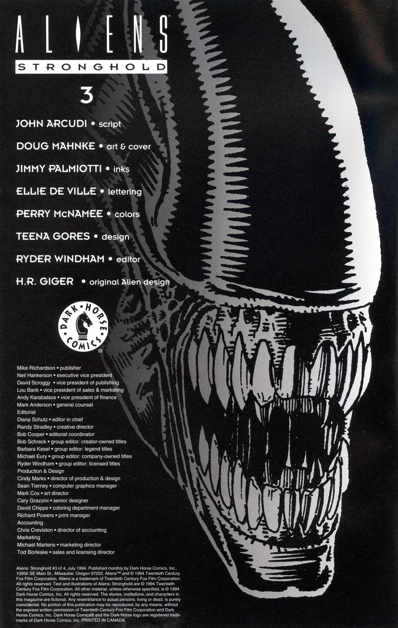 Read online Aliens: Stronghold comic -  Issue #3 - 2