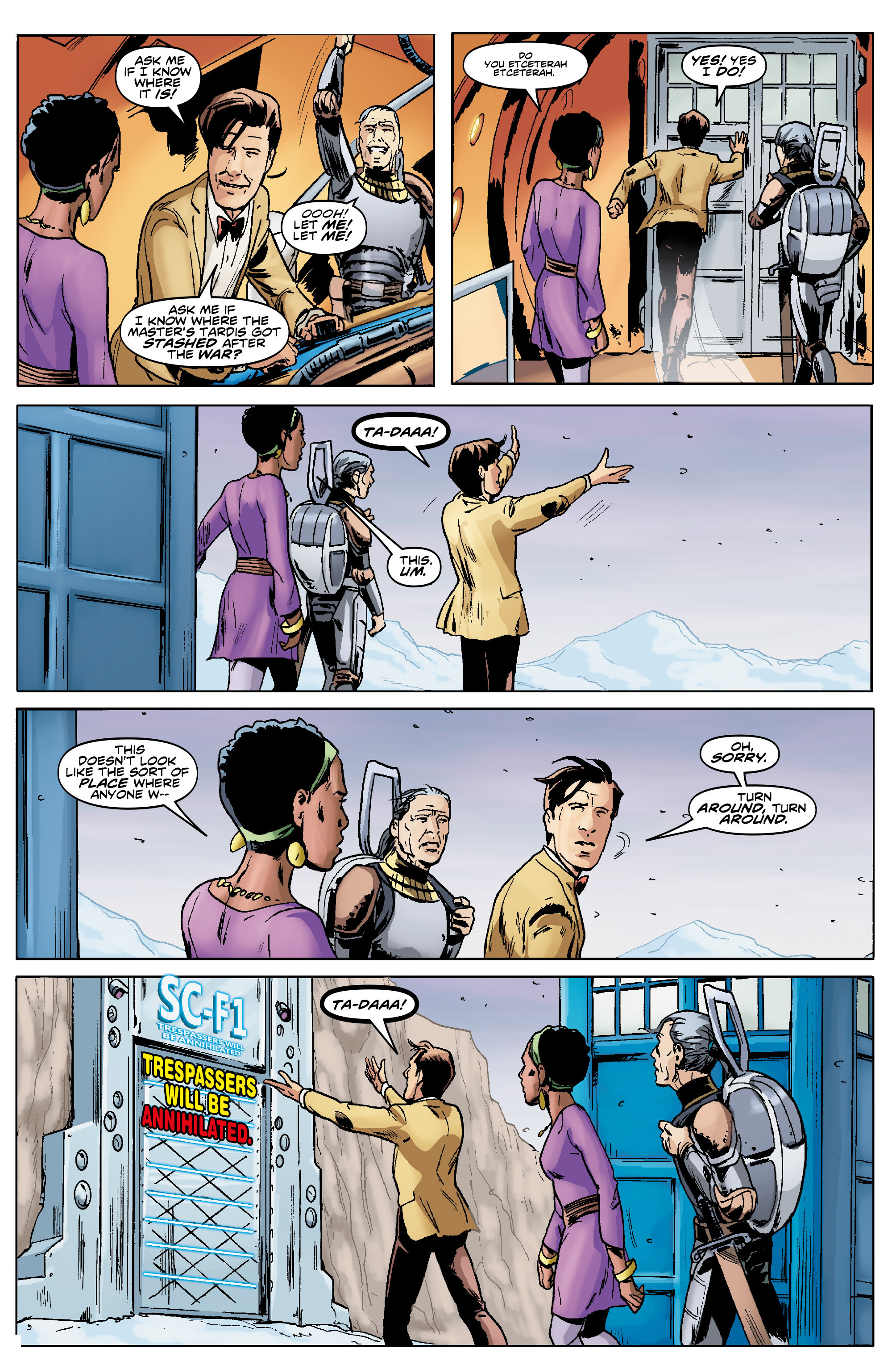 Read online Doctor Who: The Eleventh Doctor Year Two comic -  Issue #5 - 21