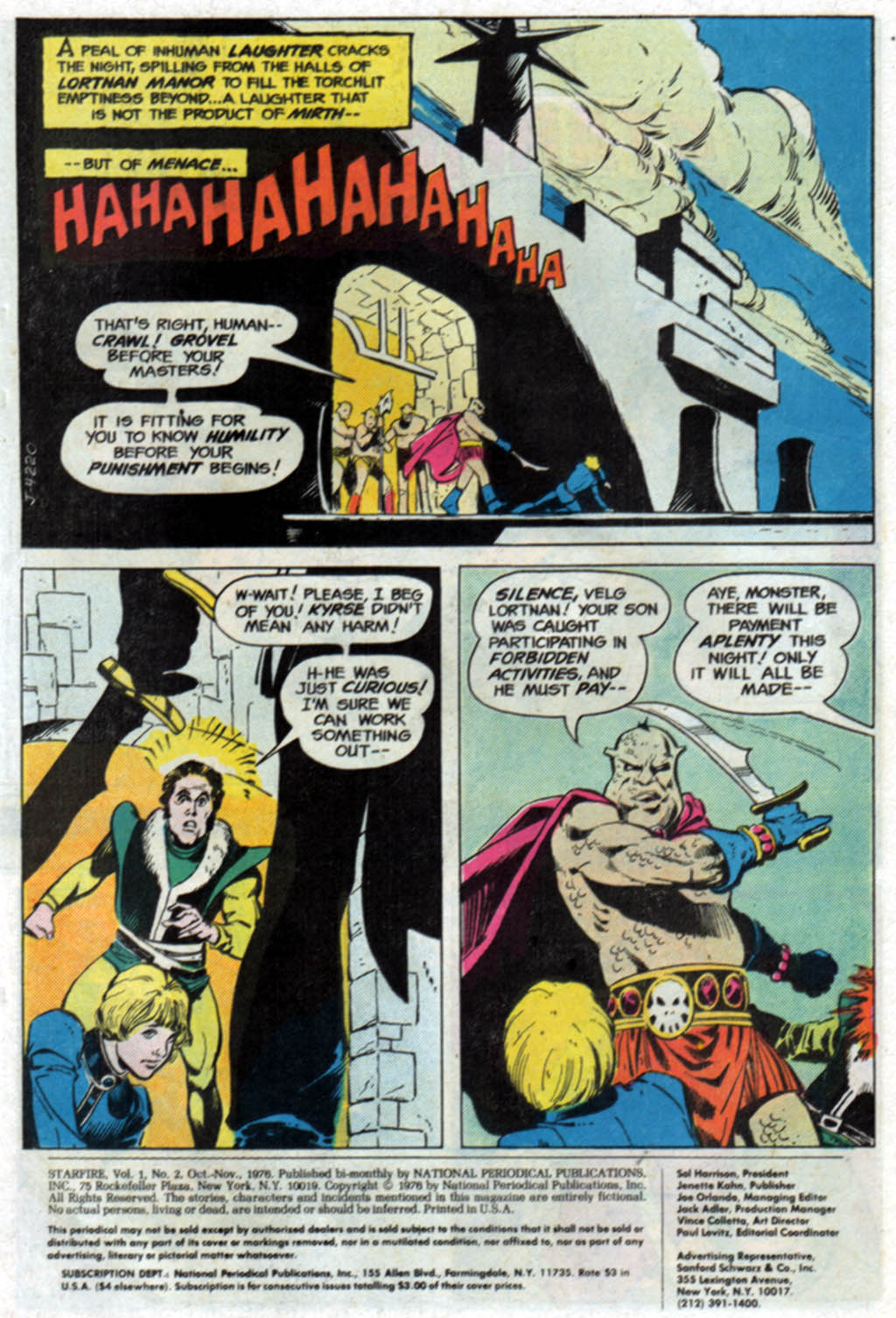 Read online Starfire (1976) comic -  Issue #2 - 3