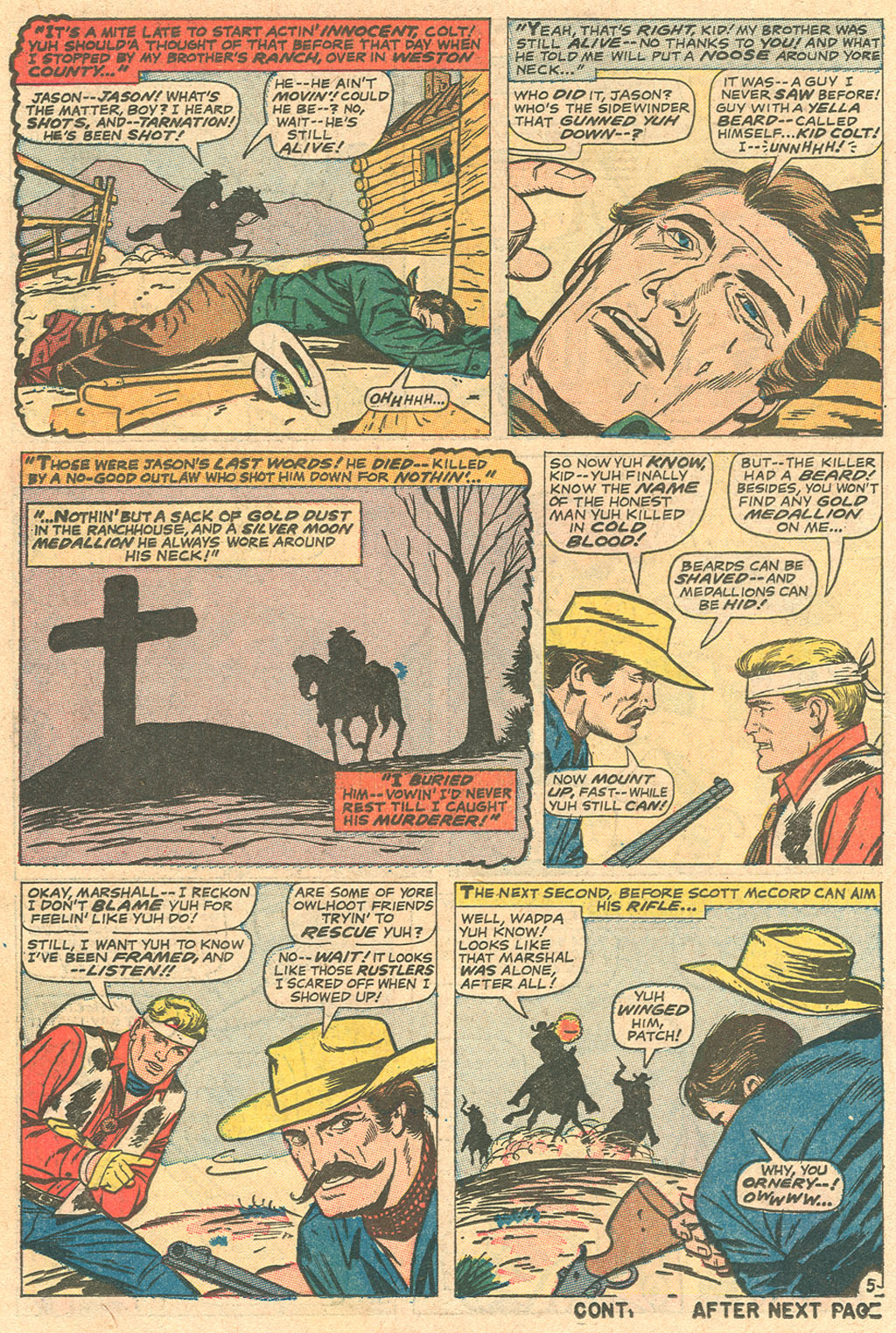 Read online Kid Colt Outlaw comic -  Issue #136 - 18