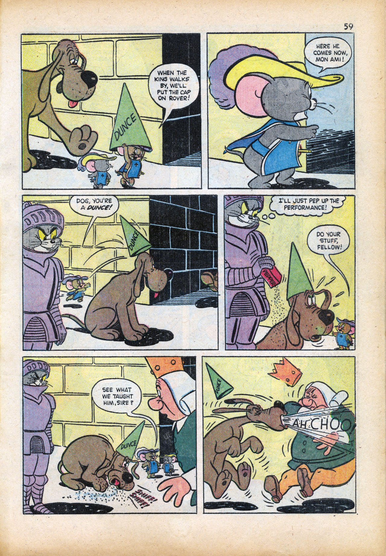 Read online Tom & Jerry's Back to School comic -  Issue # TPB - 61