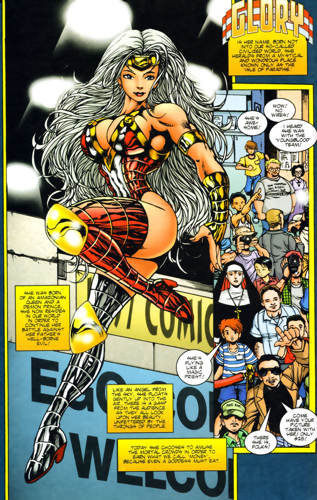 Read online Warrior Nun Areala and Glory comic -  Issue # Full - 7