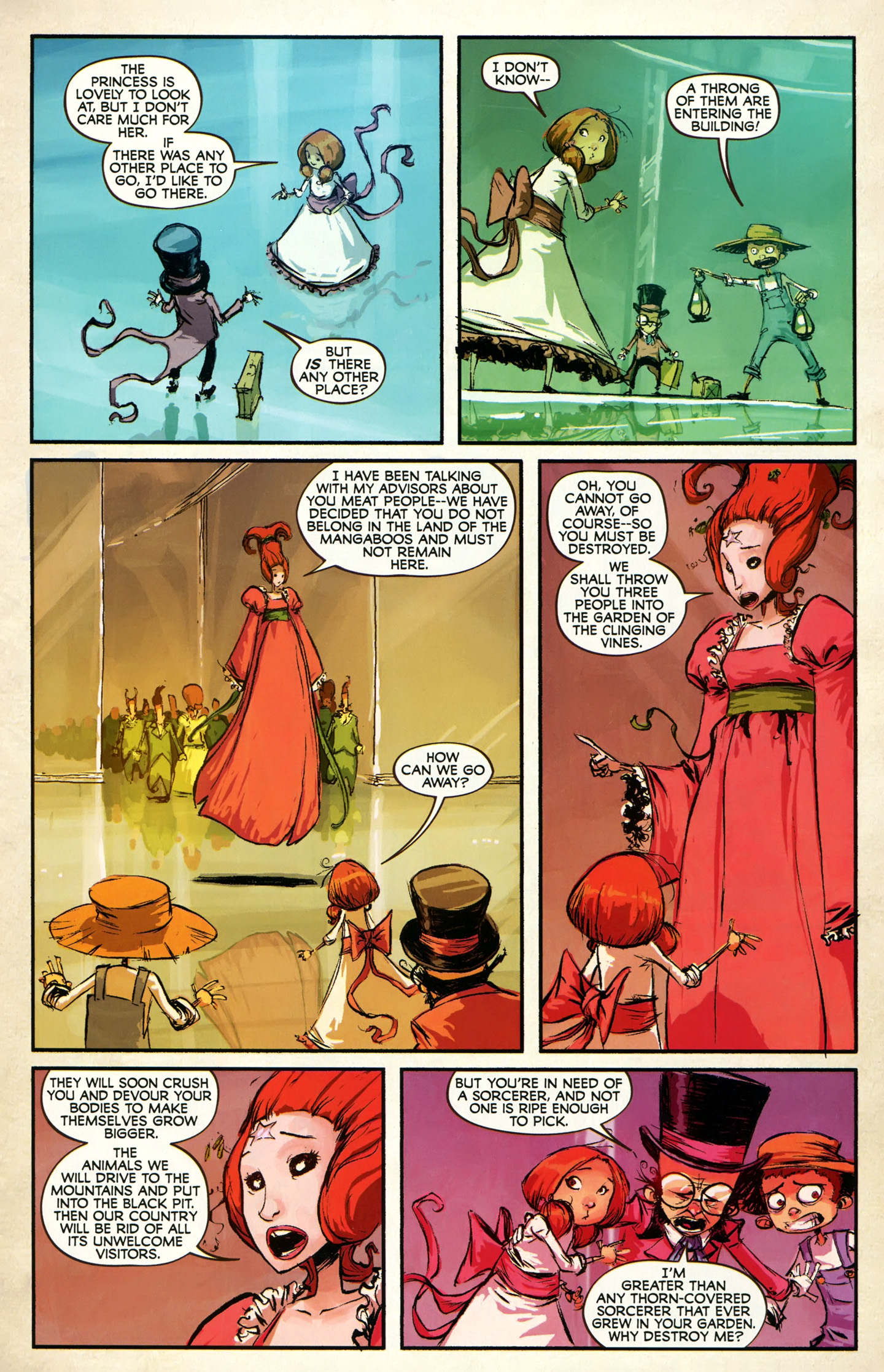 Read online Dorothy & The Wizard in Oz comic -  Issue #3 - 4