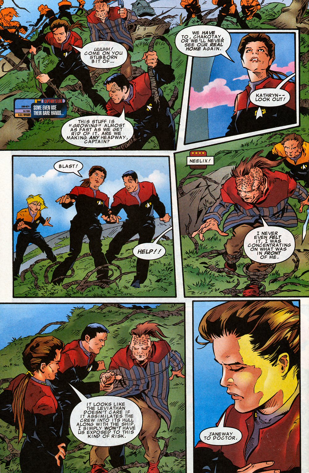 Read online Star Trek: Voyager comic -  Issue #12 - 10