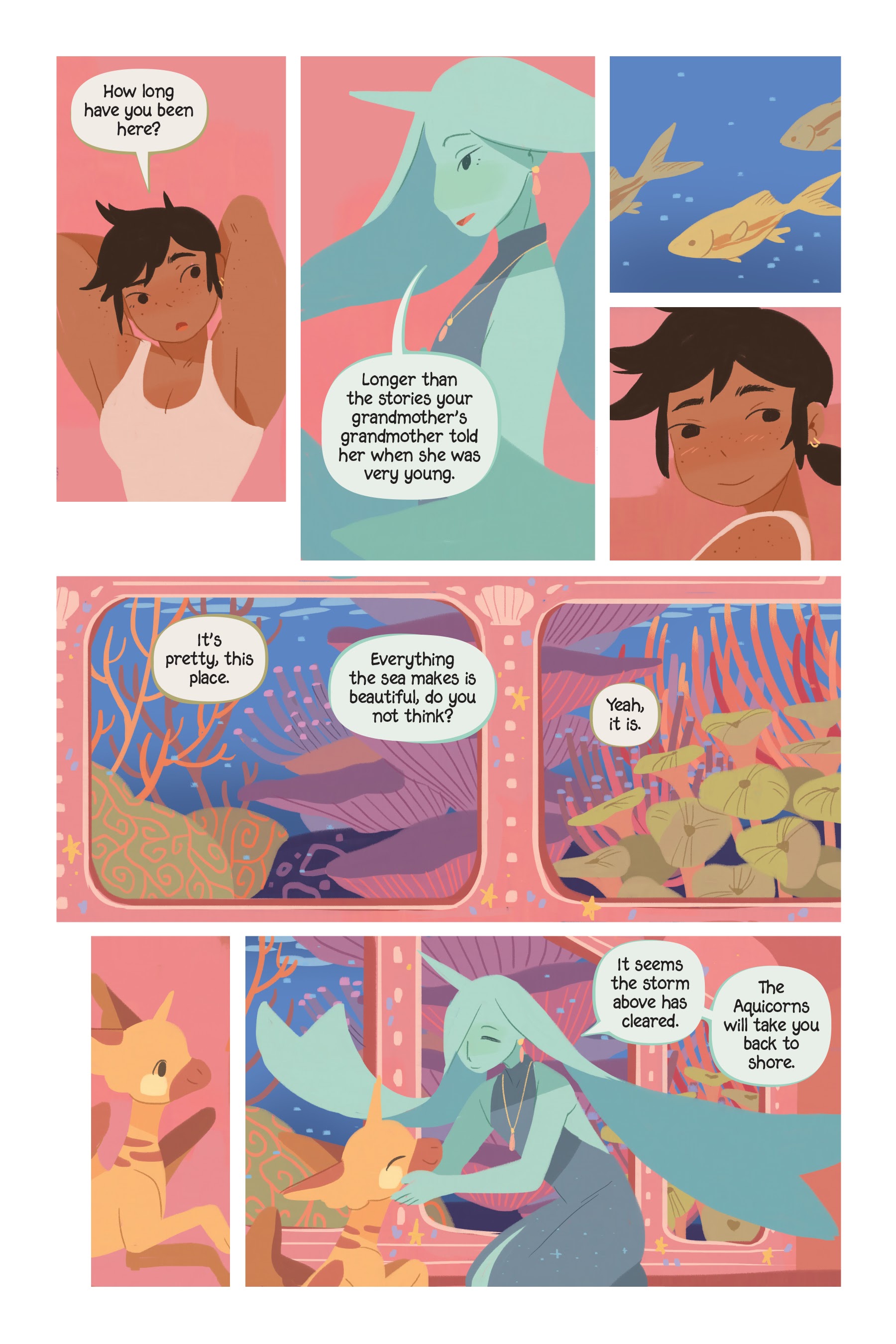 Read online Aquicorn Cove comic -  Issue # TPB - 44