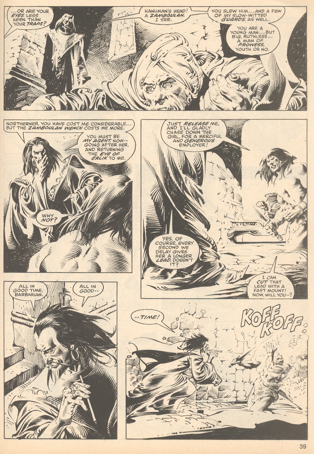Read online The Savage Sword Of Conan comic -  Issue #53 - 39