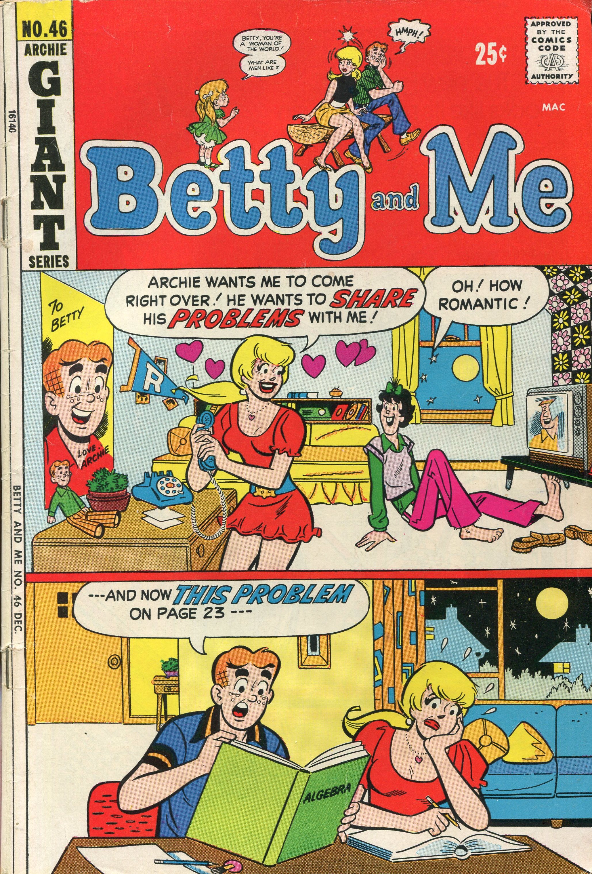 Read online Betty and Me comic -  Issue #46 - 1