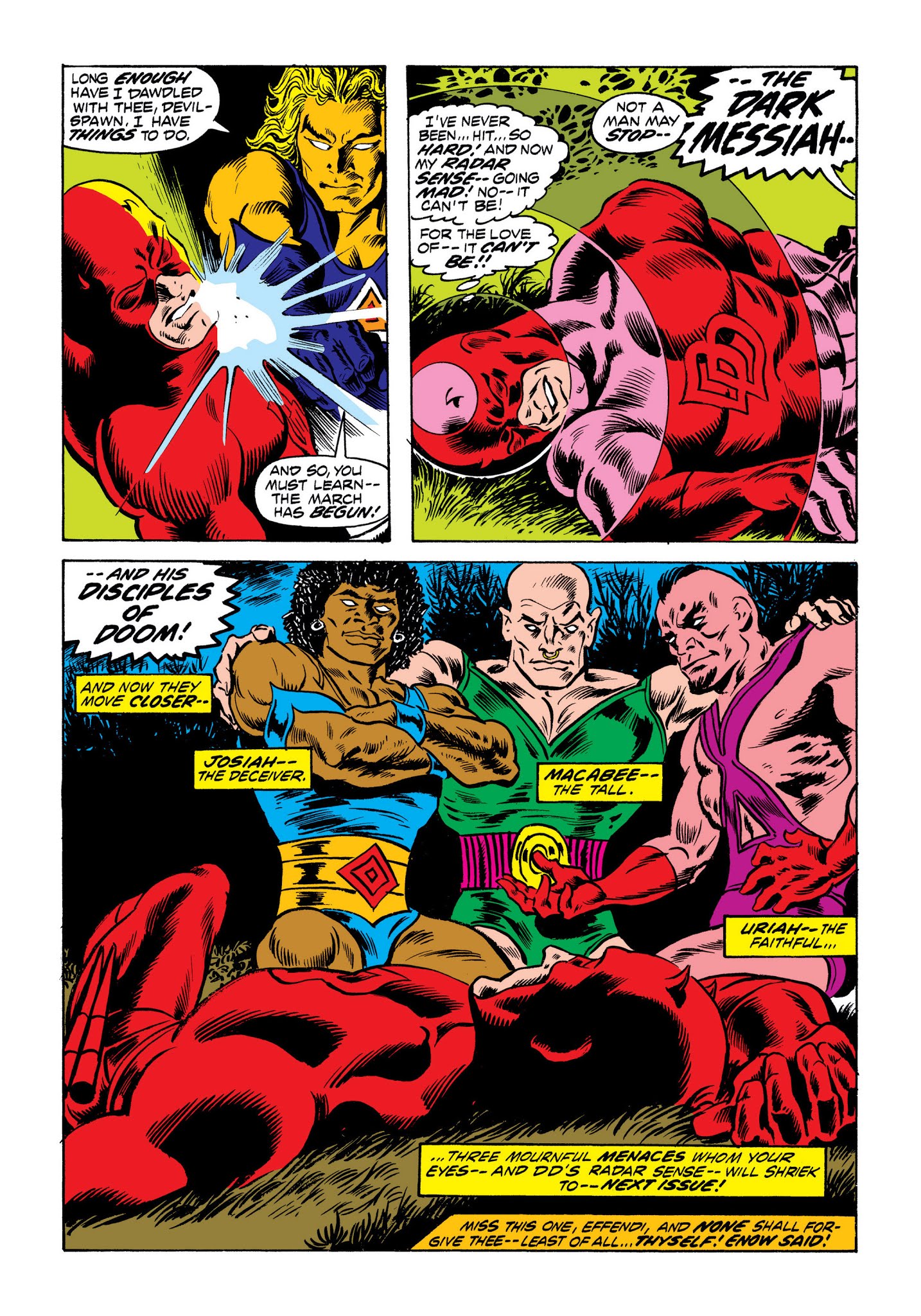 Read online Marvel Masterworks: Daredevil comic -  Issue # TPB 10 (Part 1) - 27