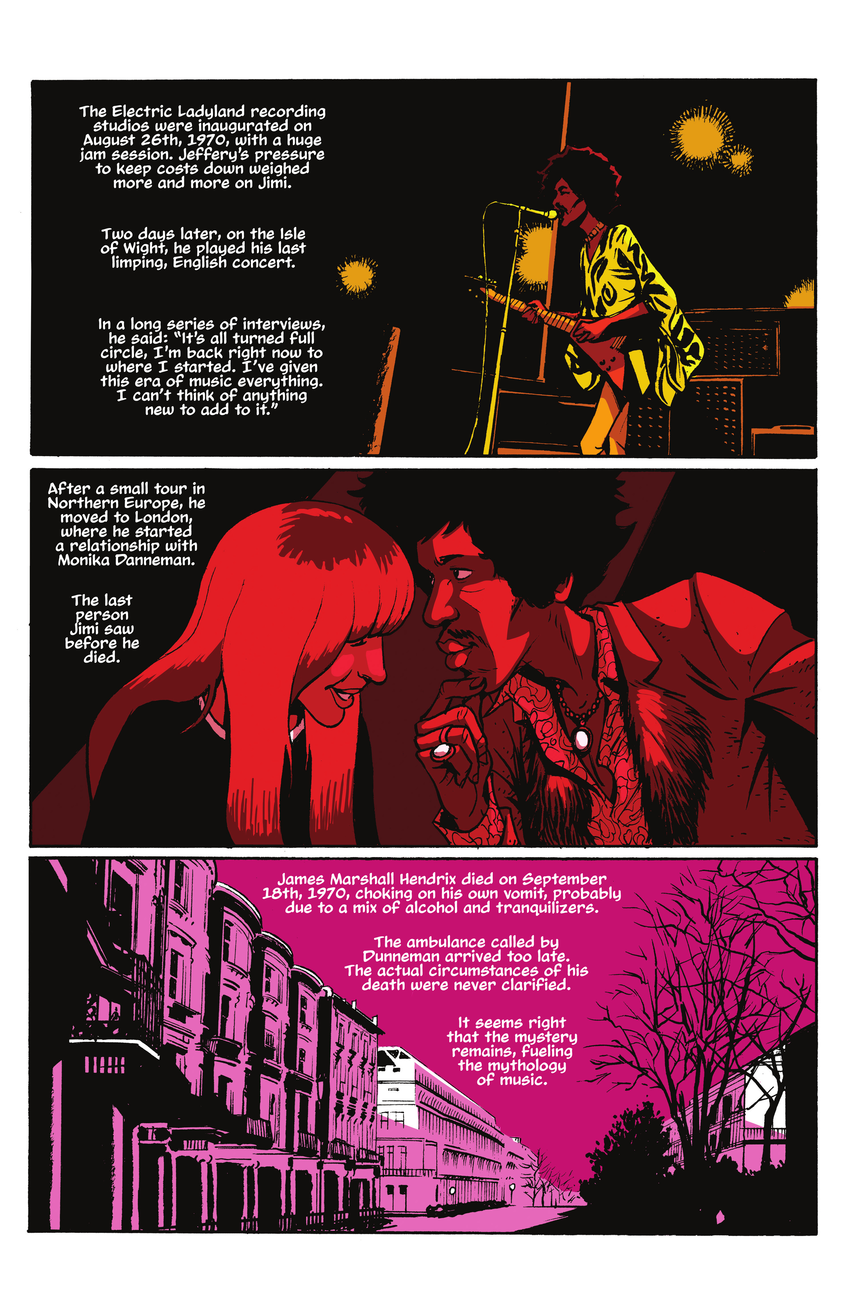 Read online Hendrix: Electric Requiem comic -  Issue # TPB - 125