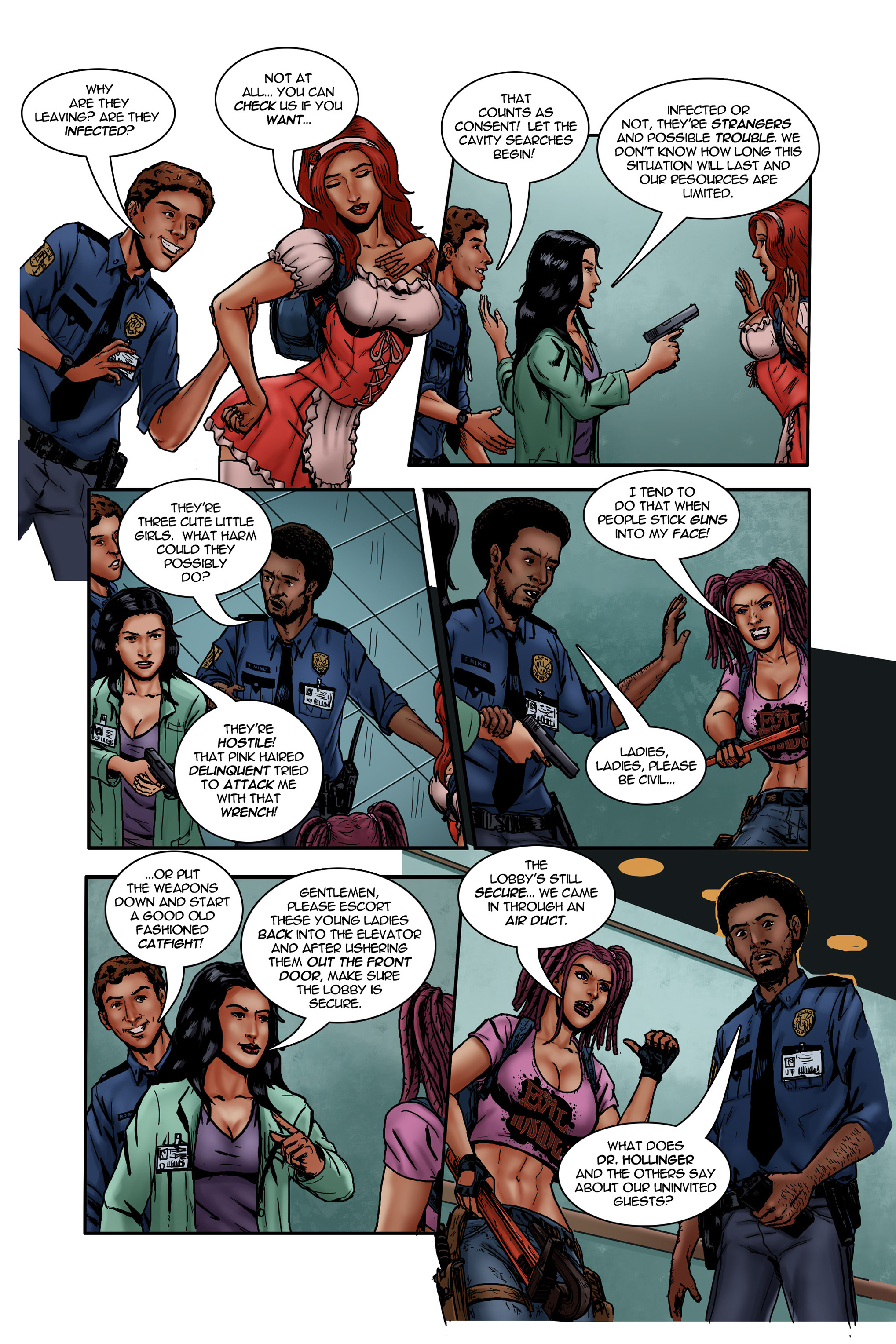 Read online Chaos Campus: Sorority Girls Vs. Zombies comic -  Issue #21 - 11