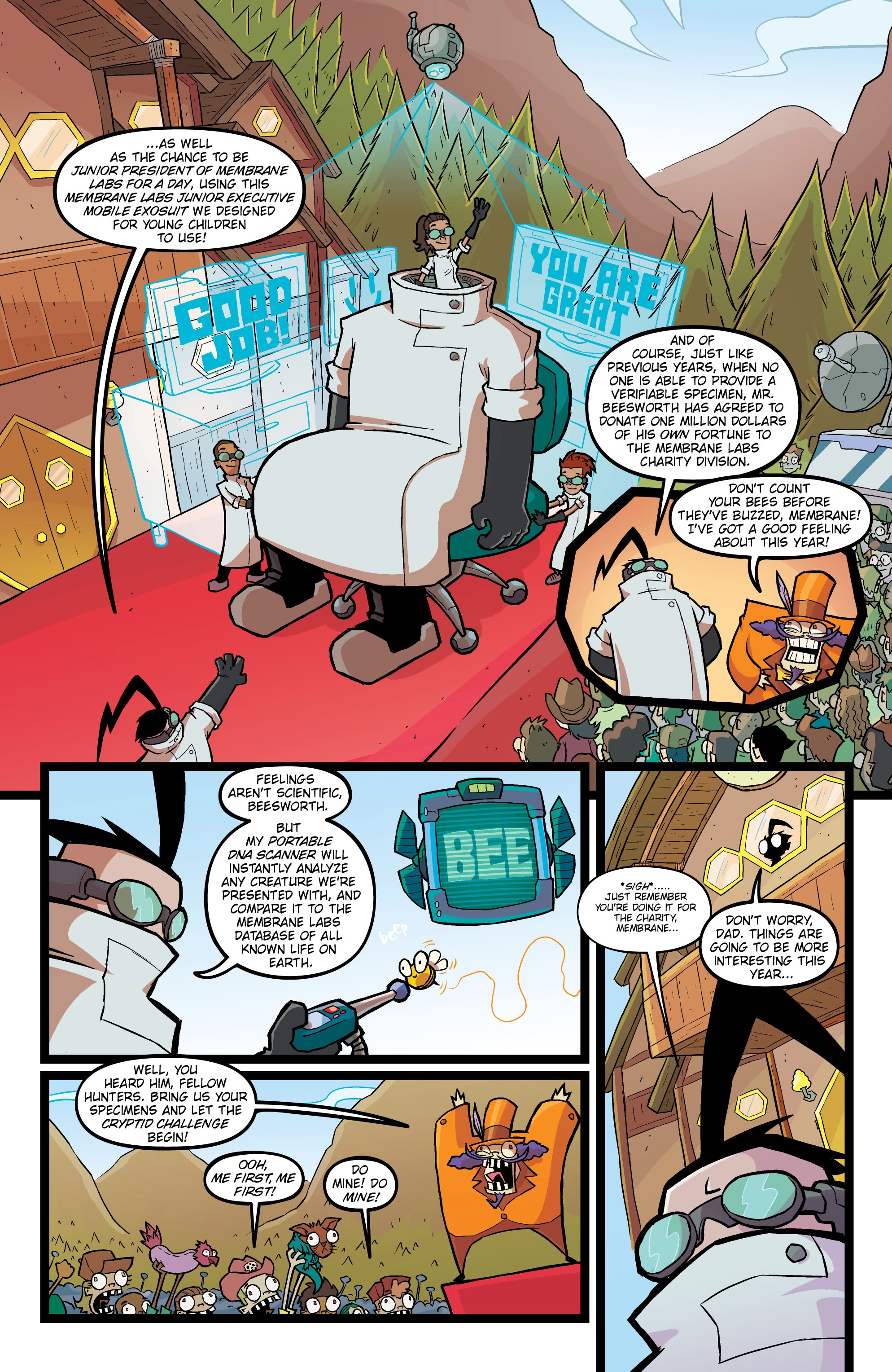 Read online Invader Zim Quarterly comic -  Issue #2 - 7