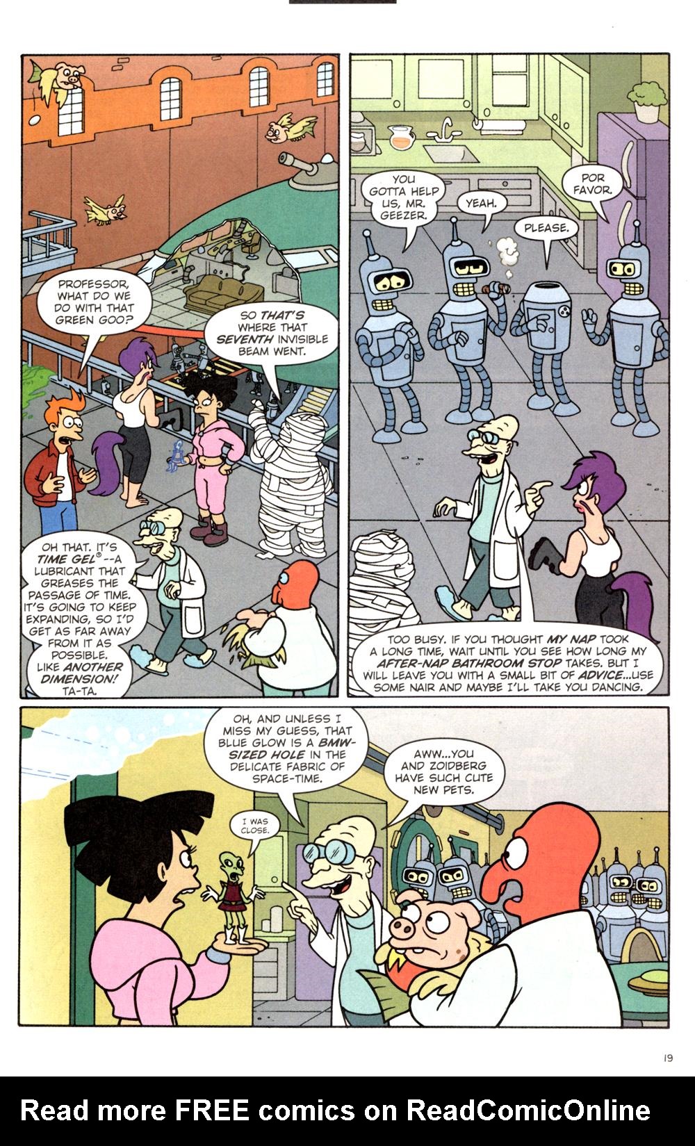 Read online Futurama Comics comic -  Issue #14 - 20