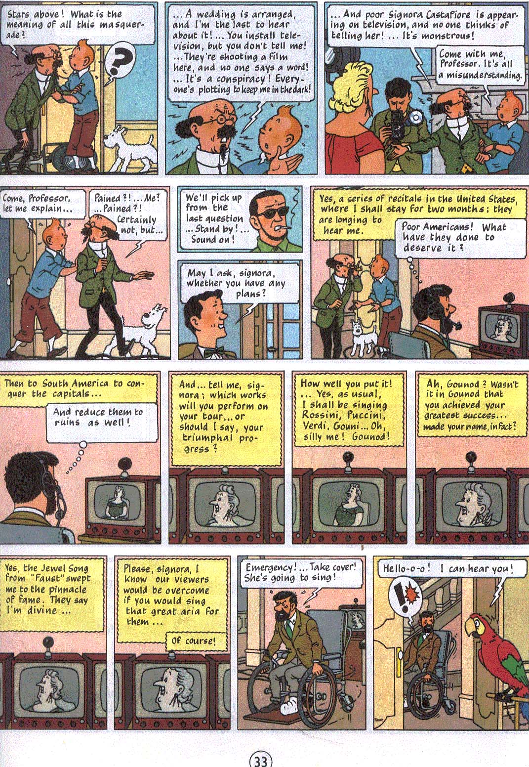 Read online The Adventures of Tintin comic -  Issue #21 - 35