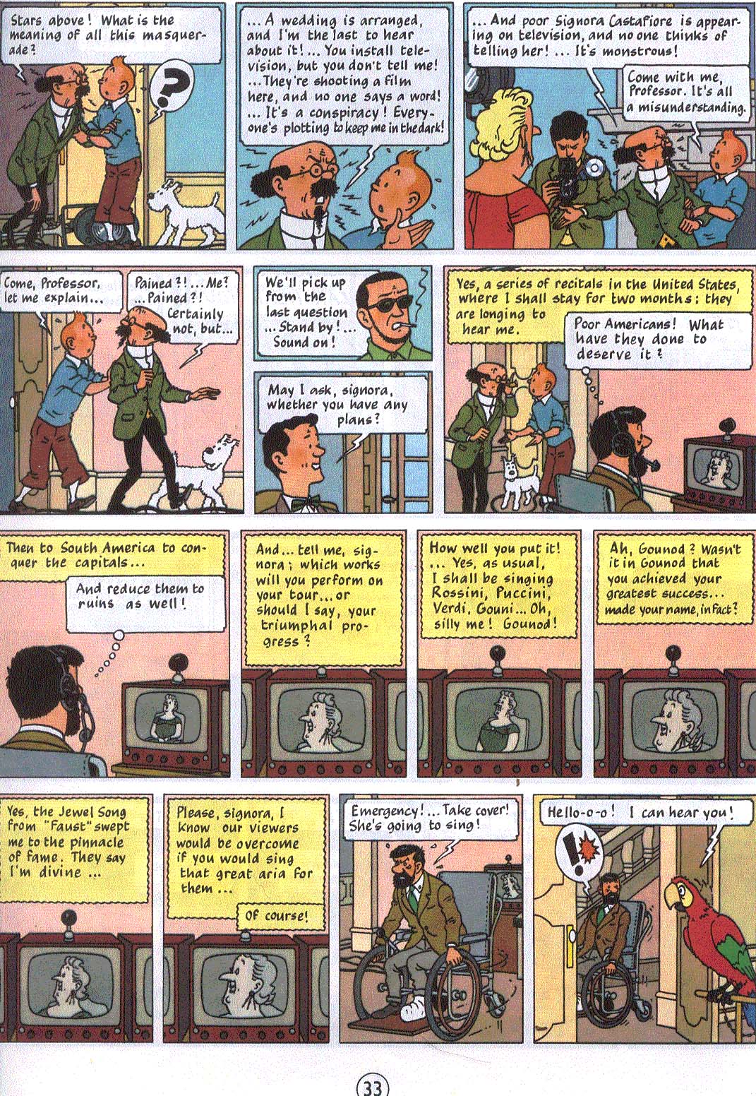 Read online The Adventures of Tintin comic -  Issue #21 - 35