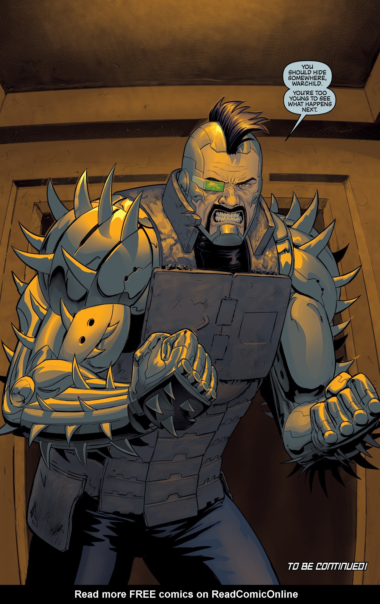Read online Cyber Force comic -  Issue #7 - 22