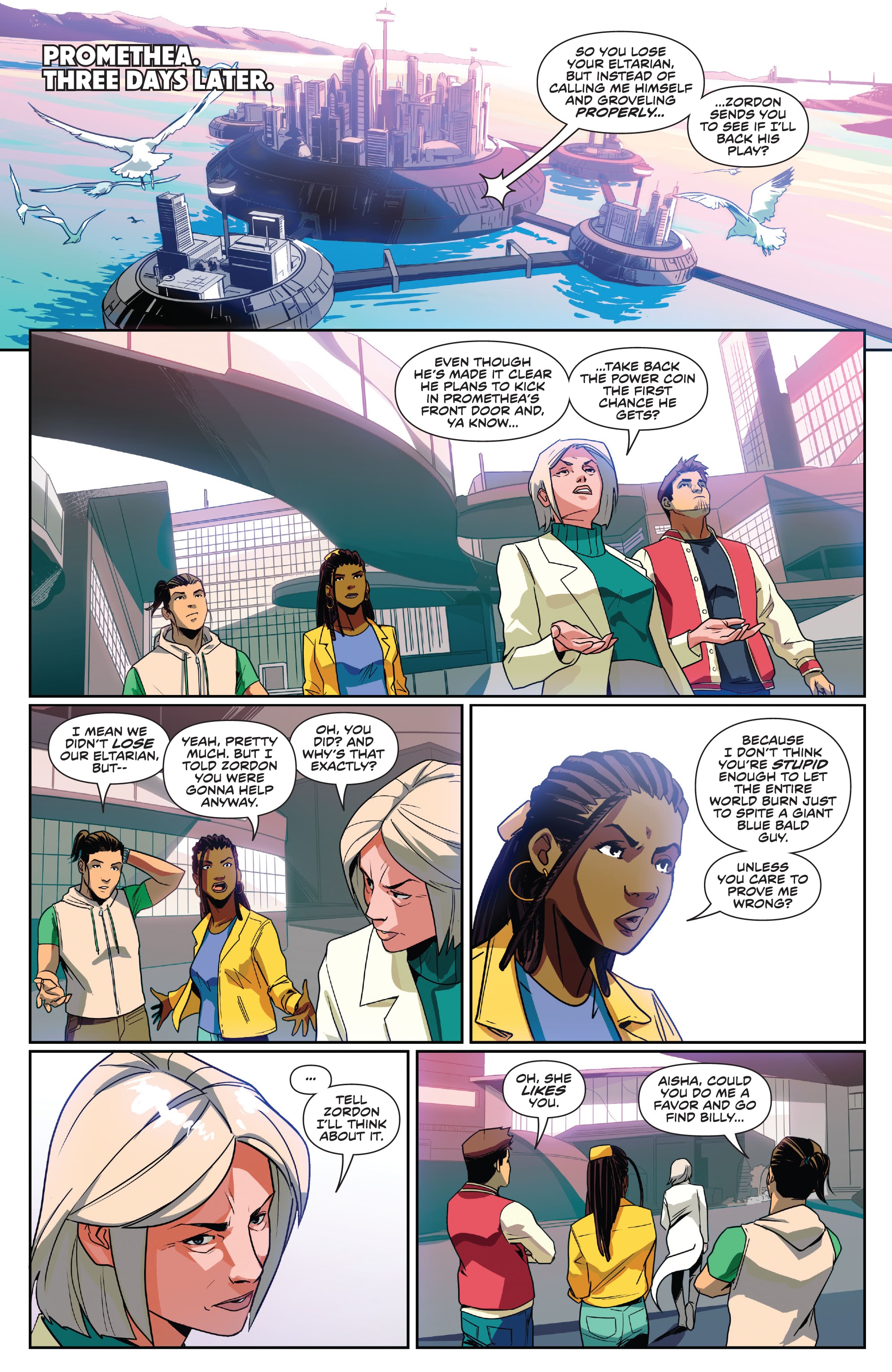 Read online Mighty Morphin comic -  Issue #12 - 10