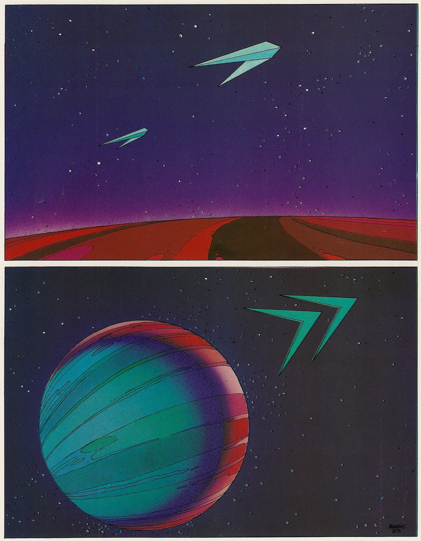 Read online Epic Graphic Novel: Moebius comic -  Issue # TPB 1 - 51