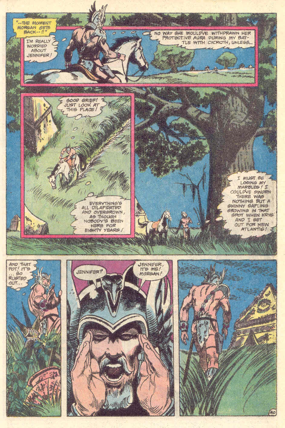 Read online Warlord (1976) comic -  Issue #100 - 40