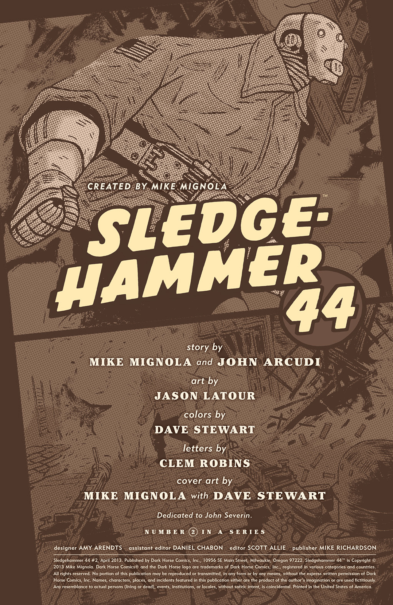 Read online Sledgehammer 44 comic -  Issue #2 - 2