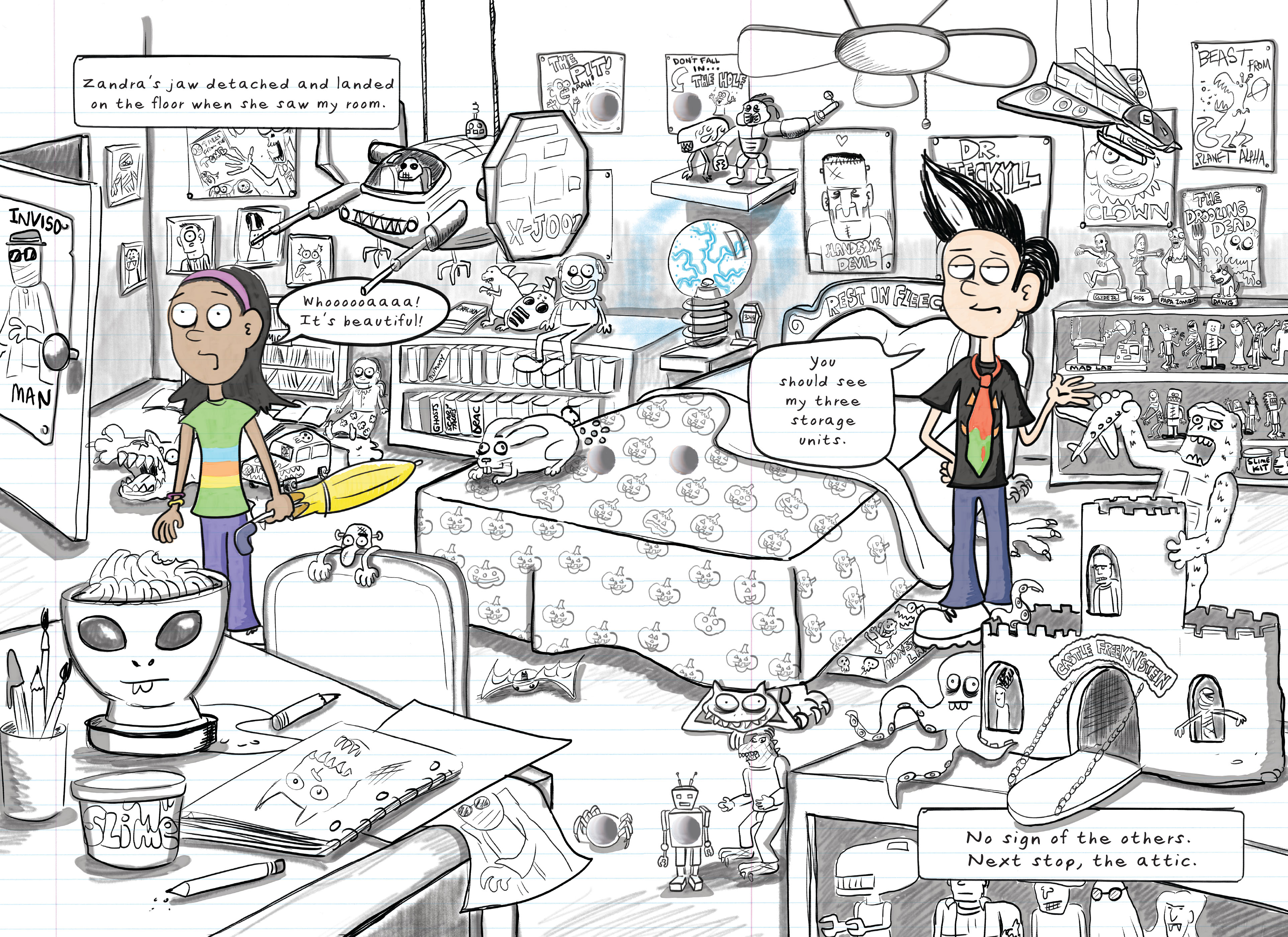 Read online We Found A Monster comic -  Issue # TPB - 78