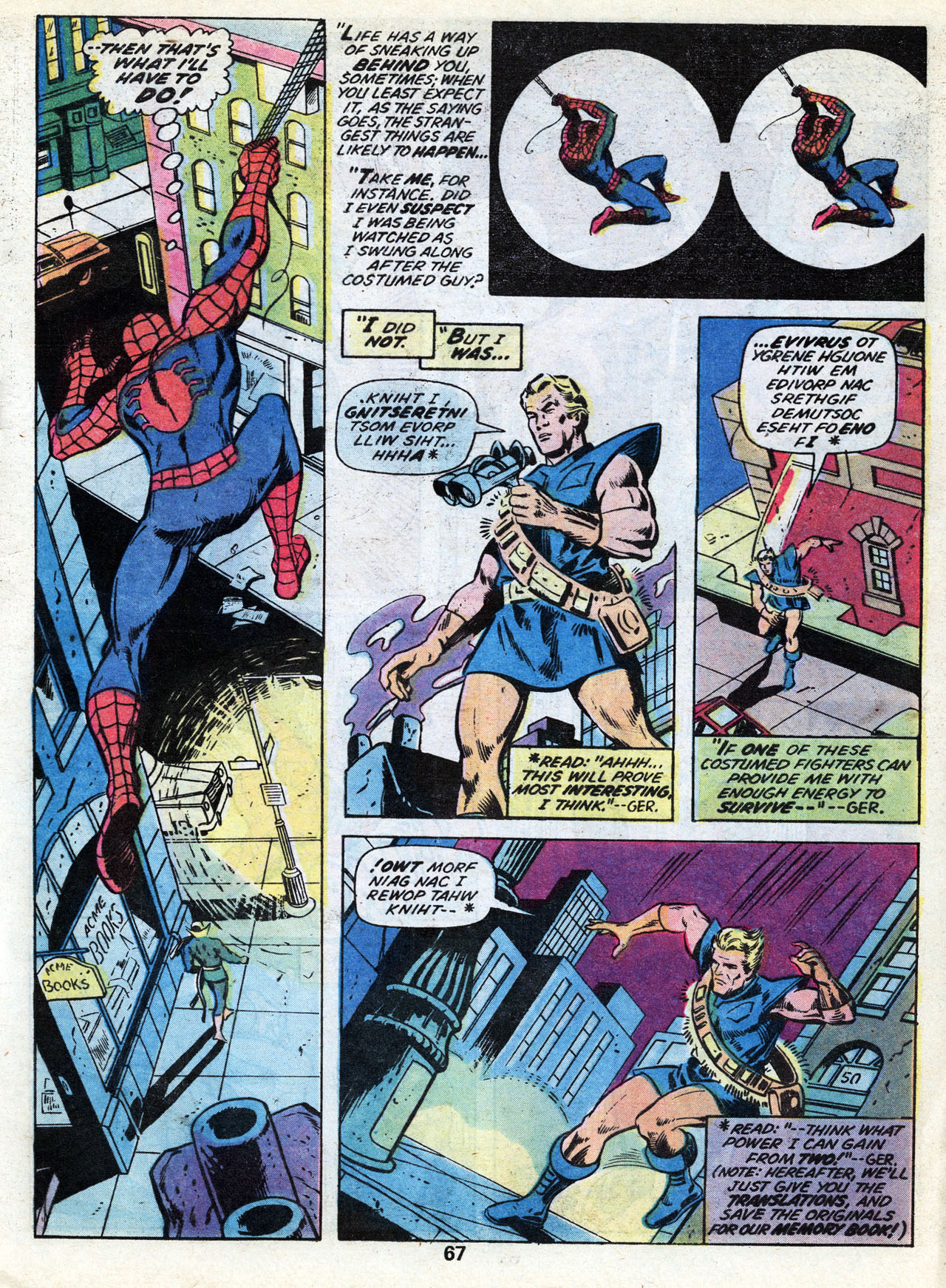 Read online Marvel Treasury Edition comic -  Issue #18 - 69