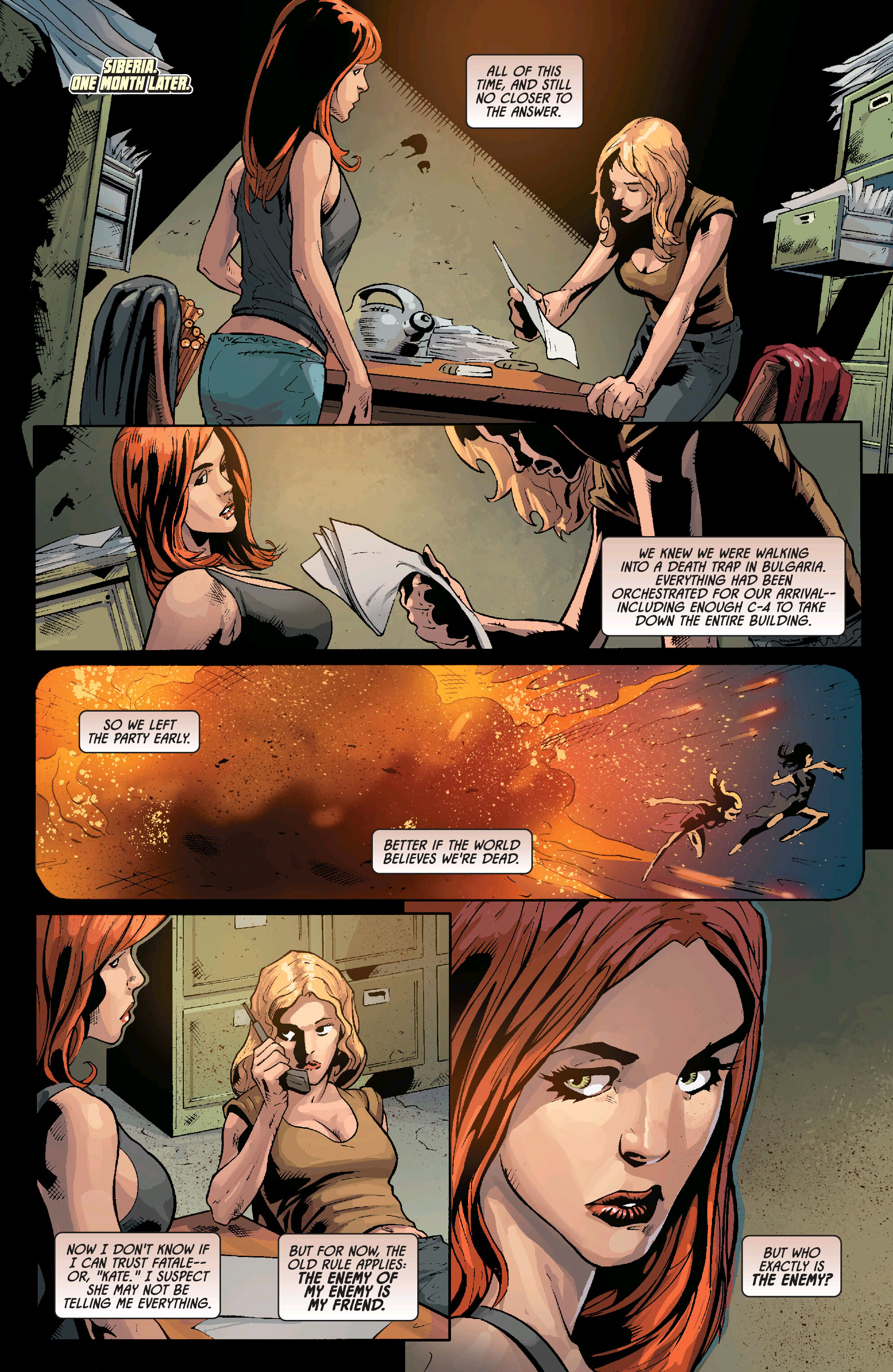 Read online Black Widow: Widowmaker comic -  Issue # TPB (Part 4) - 16