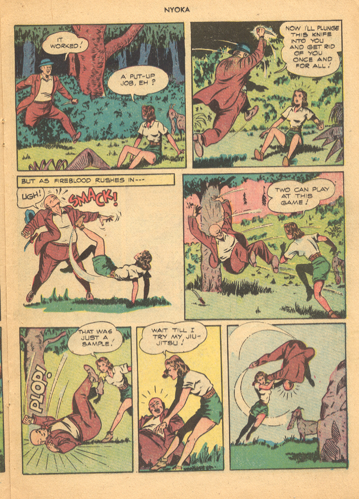 Read online Nyoka the Jungle Girl (1945) comic -  Issue #15 - 17