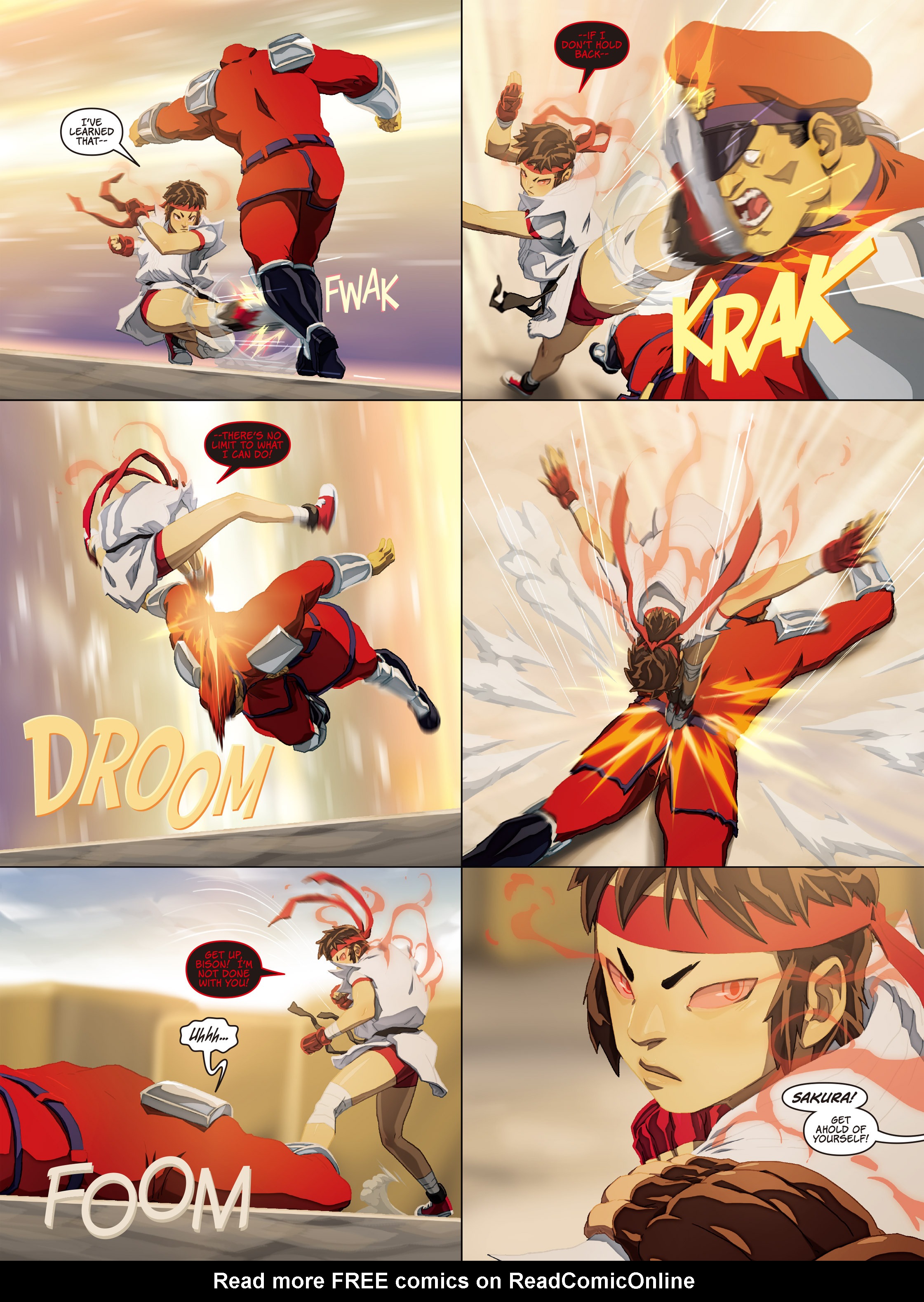Read online Super Street Fighter comic -  Issue # Vol.2 - Hyper Fighting - 33