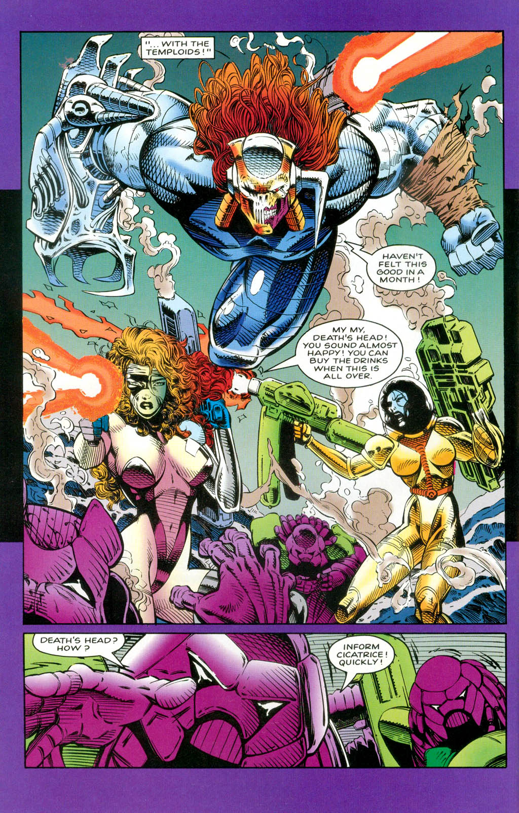 Read online Death's Head II Gold comic -  Issue #1 - 34